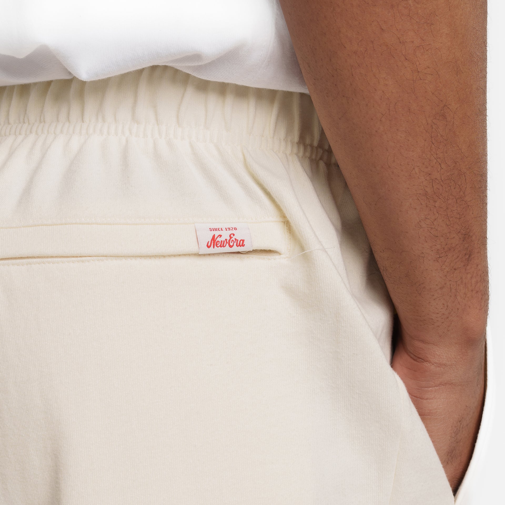 New Era Branded Alden Chrome White Sweatpants - Image 5