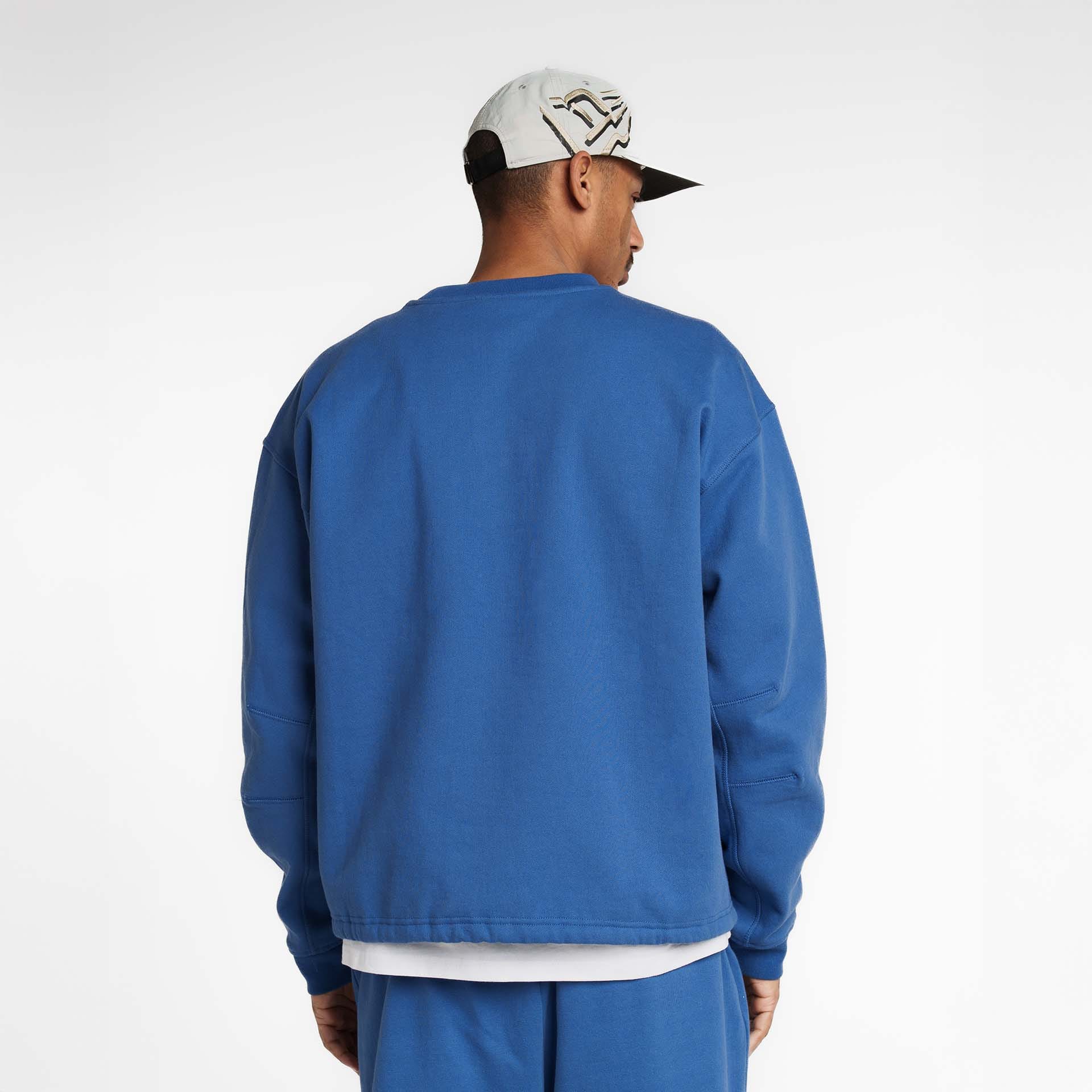 New Era Branded Alden Indigo Crewneck - Image 5