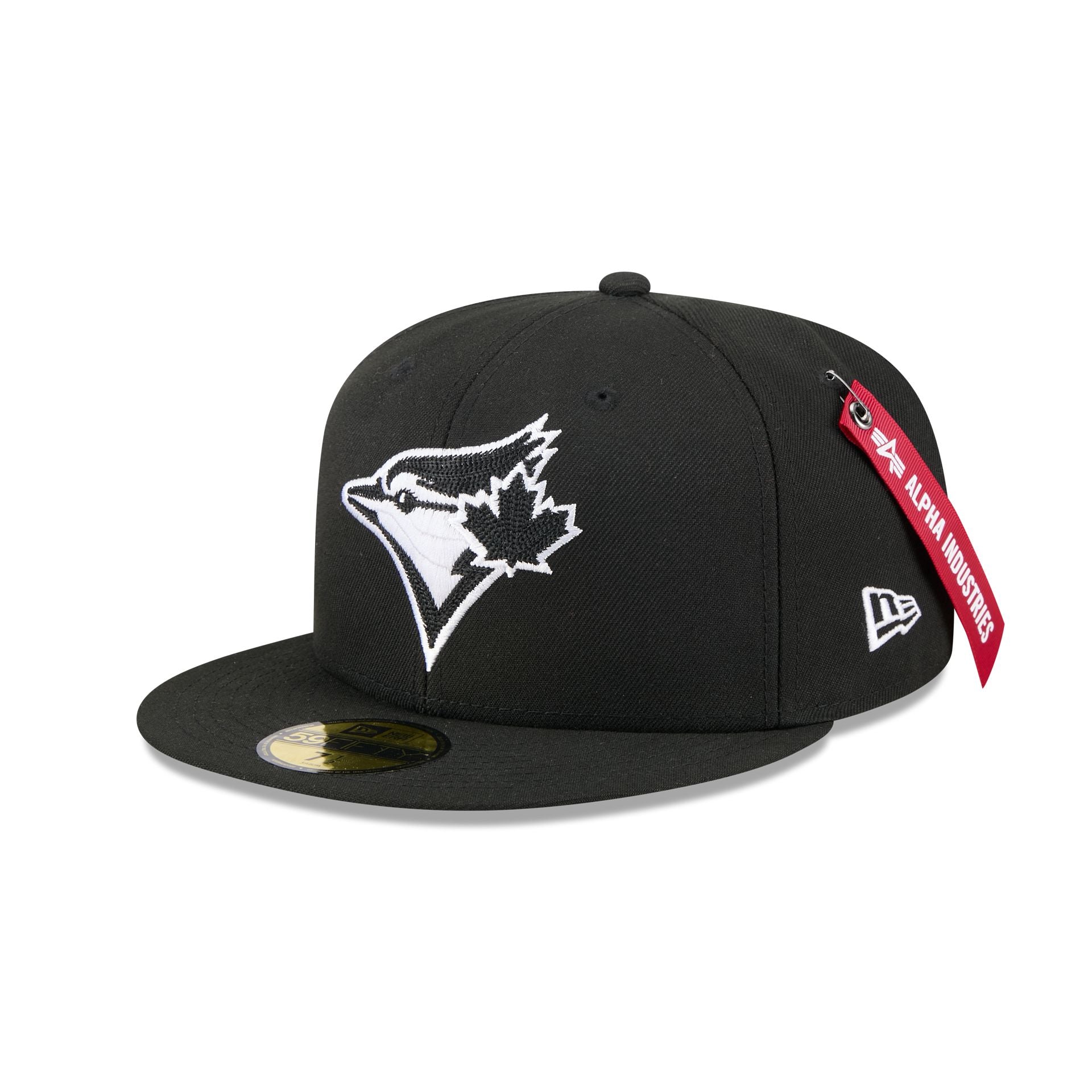 Alpha Industries x Toronto Blue Jays Black 59FIFTY Fitted Hat