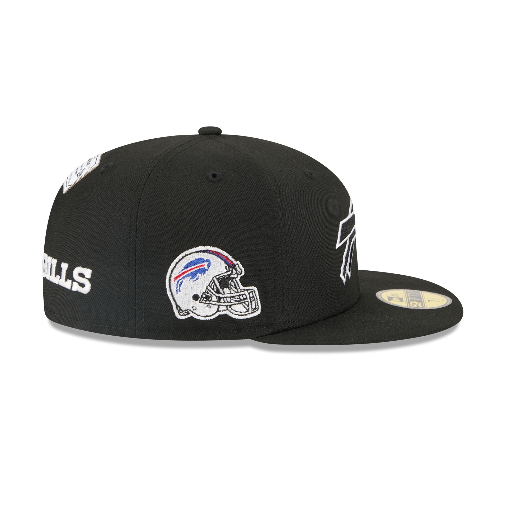 Alpha Industries x Buffalo Bills Black 59FIFTY Fitted Hat - Image 5