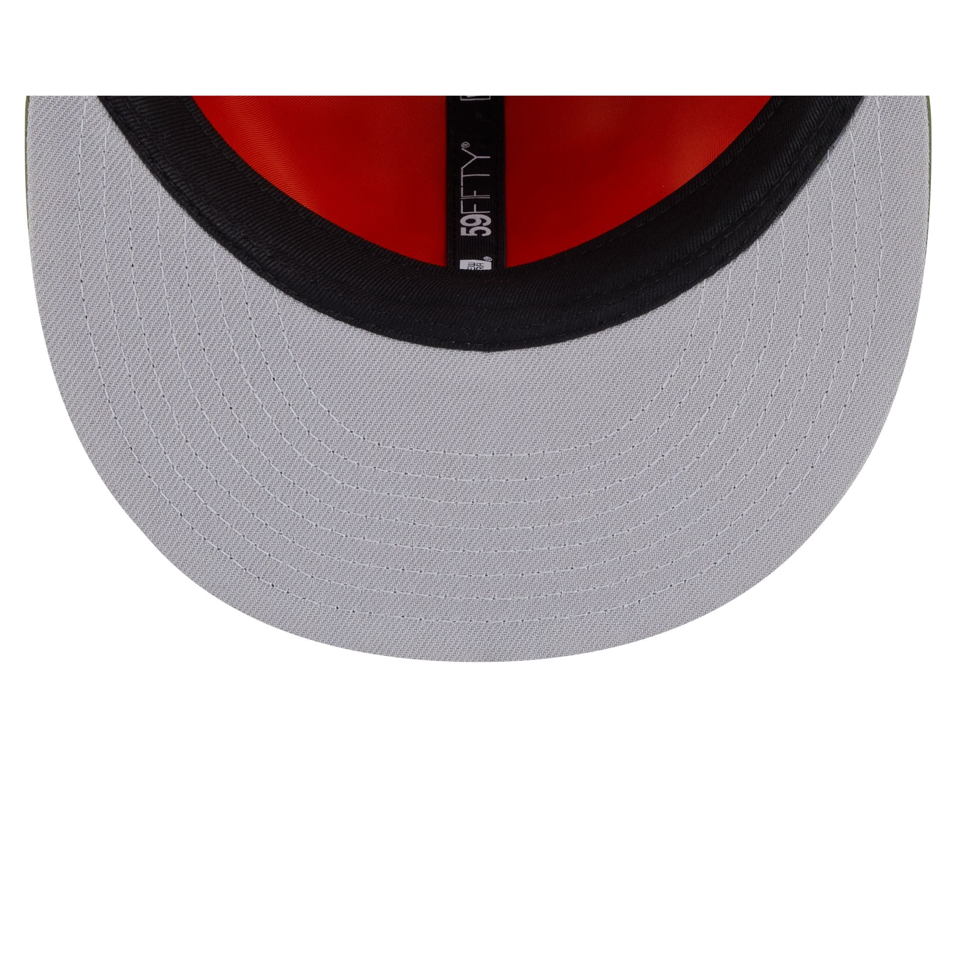 Alpha Industries x Kansas City Chiefs Olive Green Dog Ear 59FIFTY Fitted Hat - Image 7