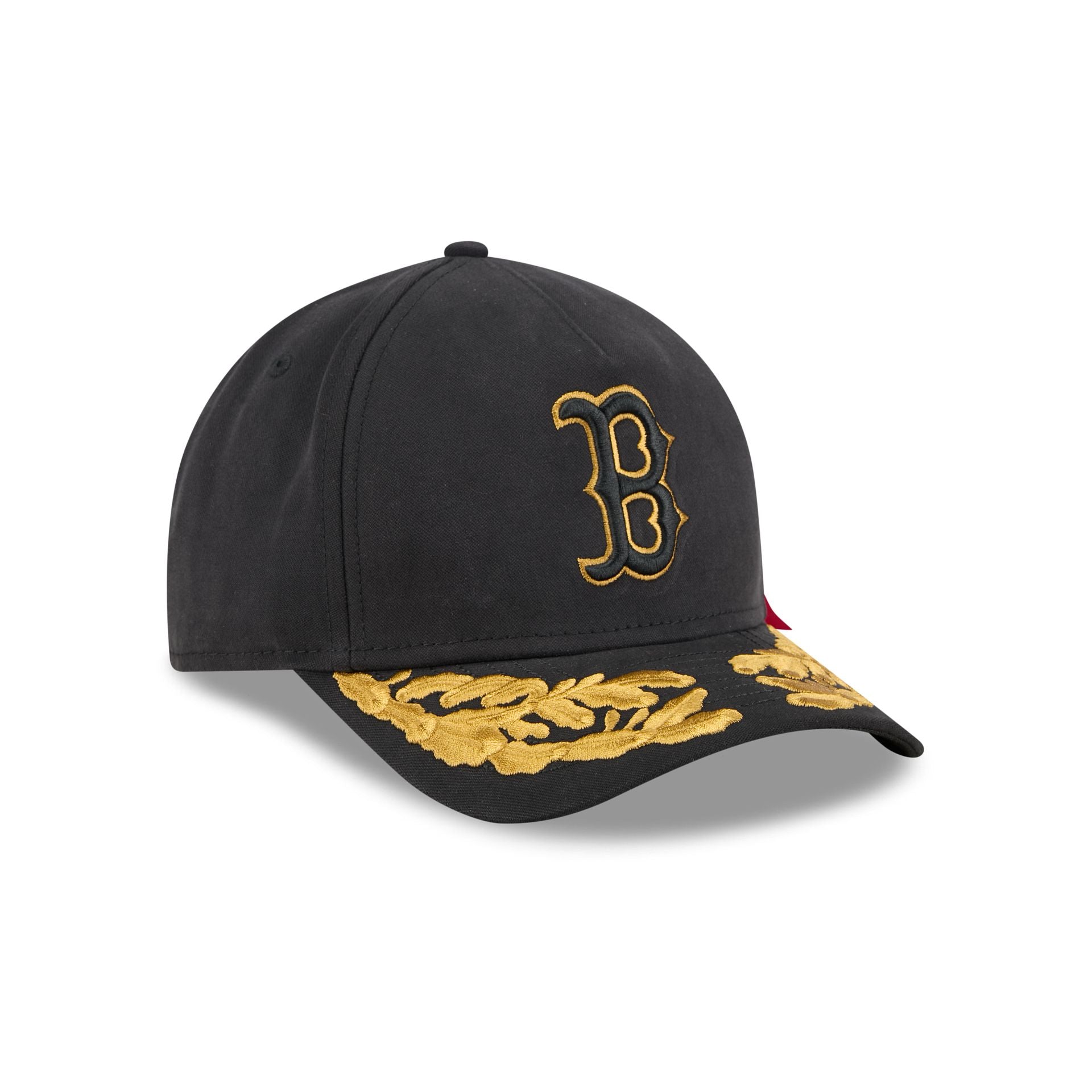 Alpha Industries x Boston Red Sox Black 9FORTY M-Crown A-Frame Snapback Hat - Image 3