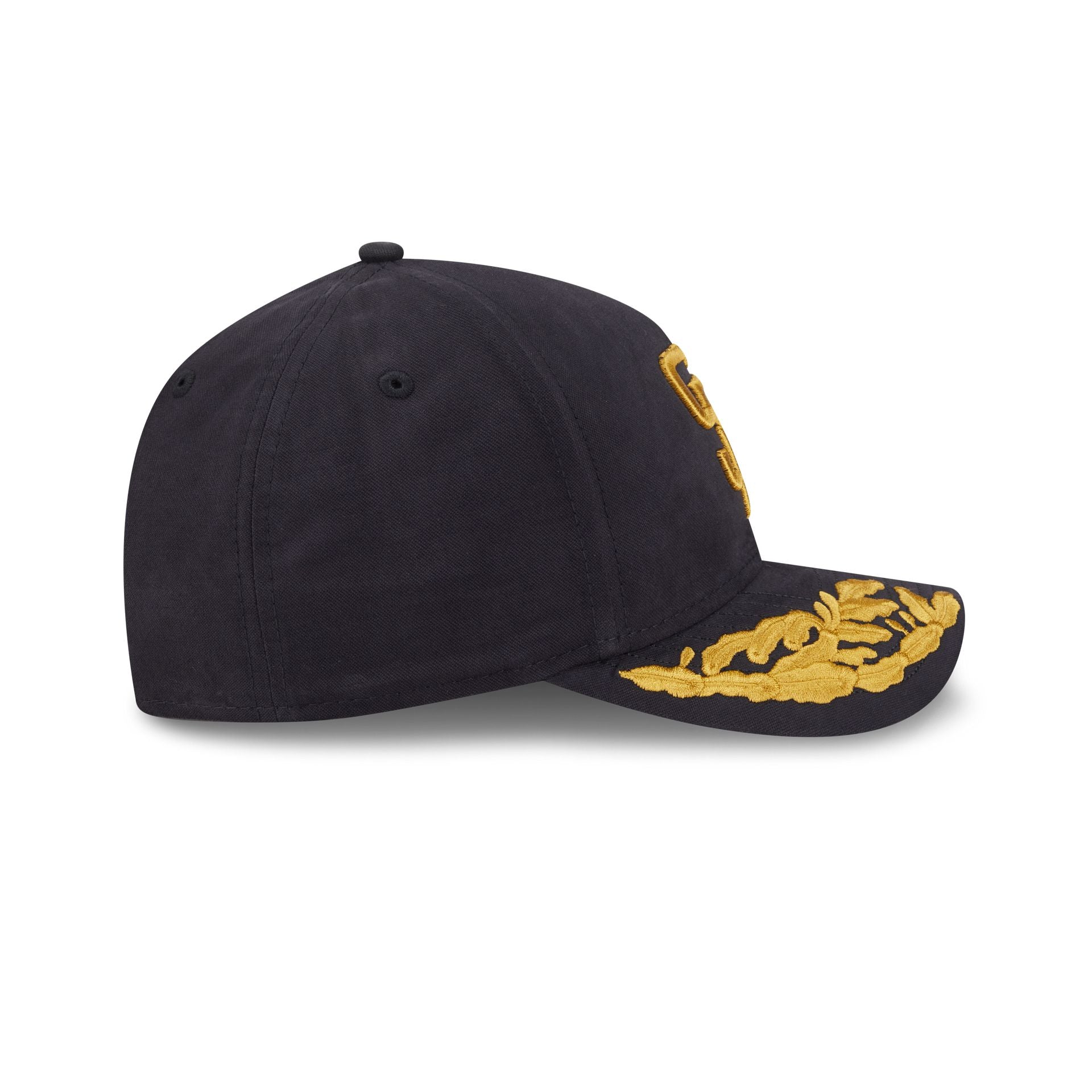 Alpha Industries x San Diego Padres Black 9FORTY M-Crown A-Frame Snapback Hat - Image 5