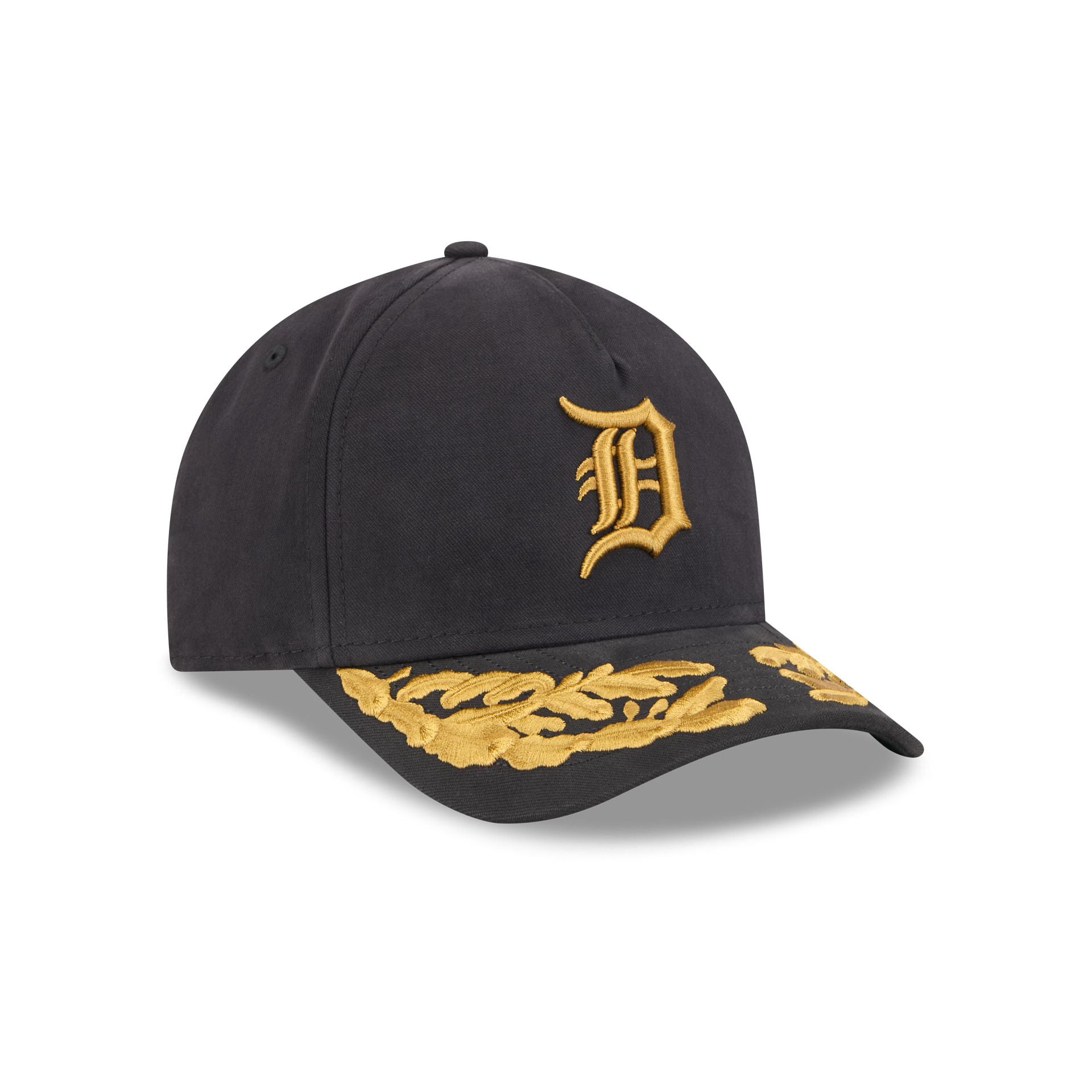 Alpha Industries x Detroit Tigers Black 9FORTY M-Crown A-Frame Snapback Hat - Image 3