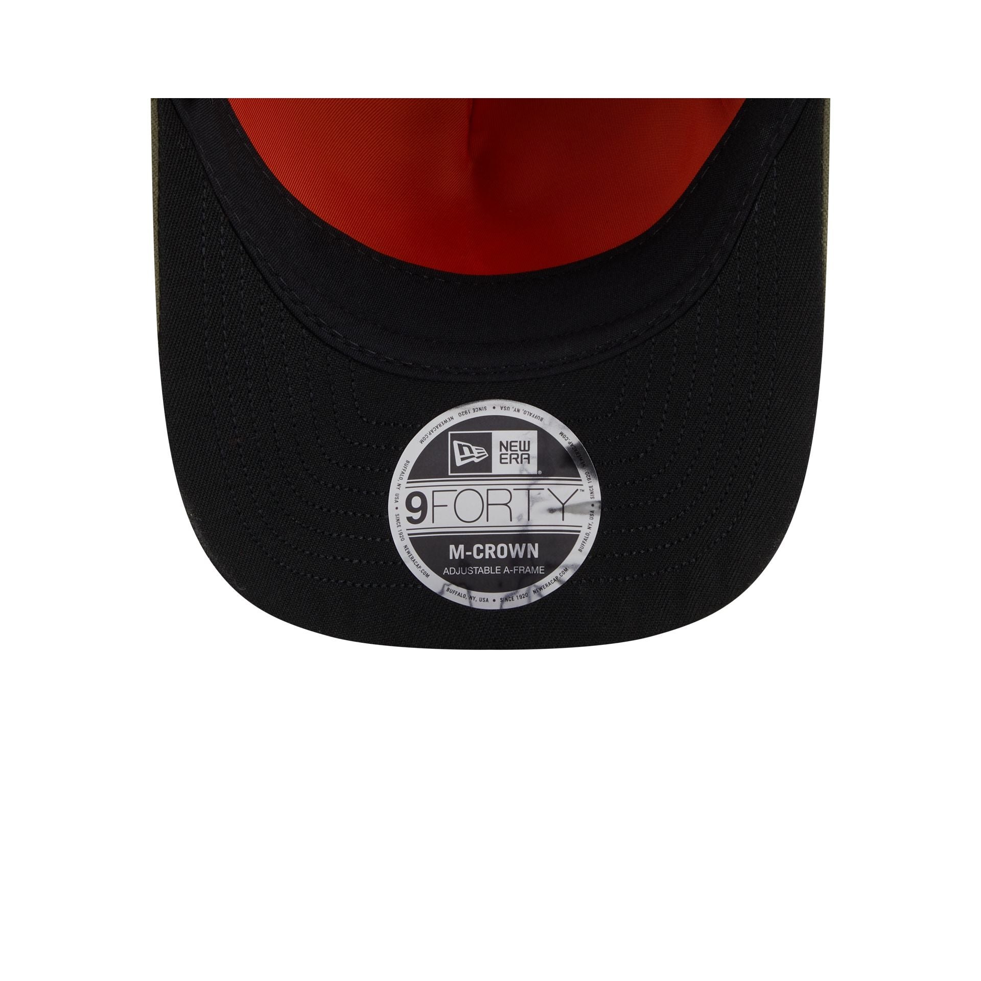 Alpha Industries x Dallas Cowboys Olive Green 9FORTY M-Crown A-Frame Snapback Hat - Image 7