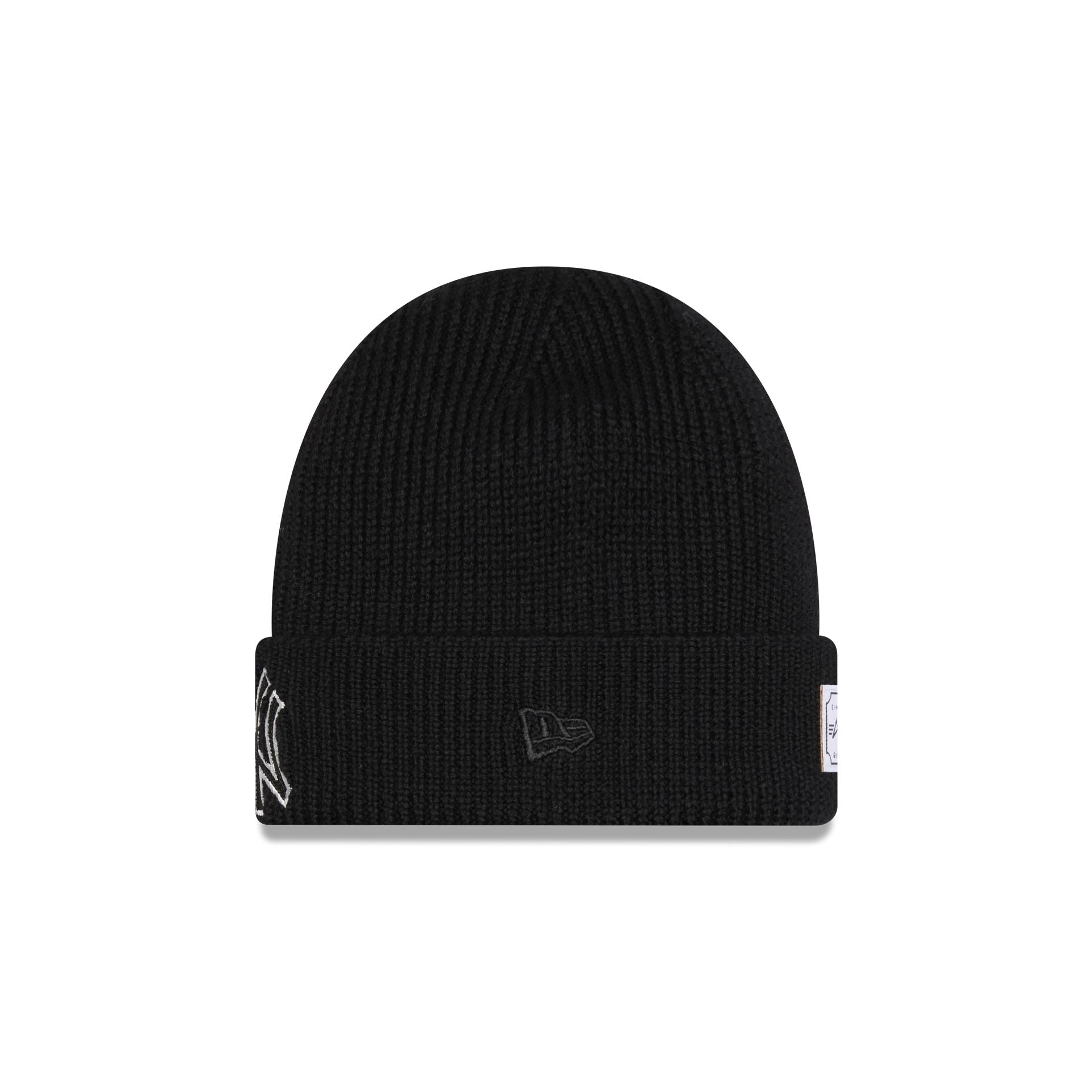 Alpha Industries x New York Yankees Black Cuff Knit Hat - Image 2