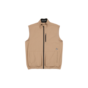 New Era Branded Taupe Gray Golf Vest