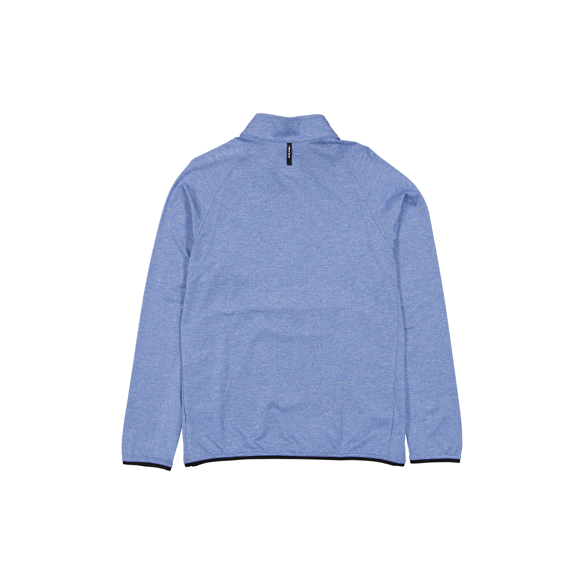 New Era Branded Knit Golf Heather Indigo Blue Half Zip - Image 2