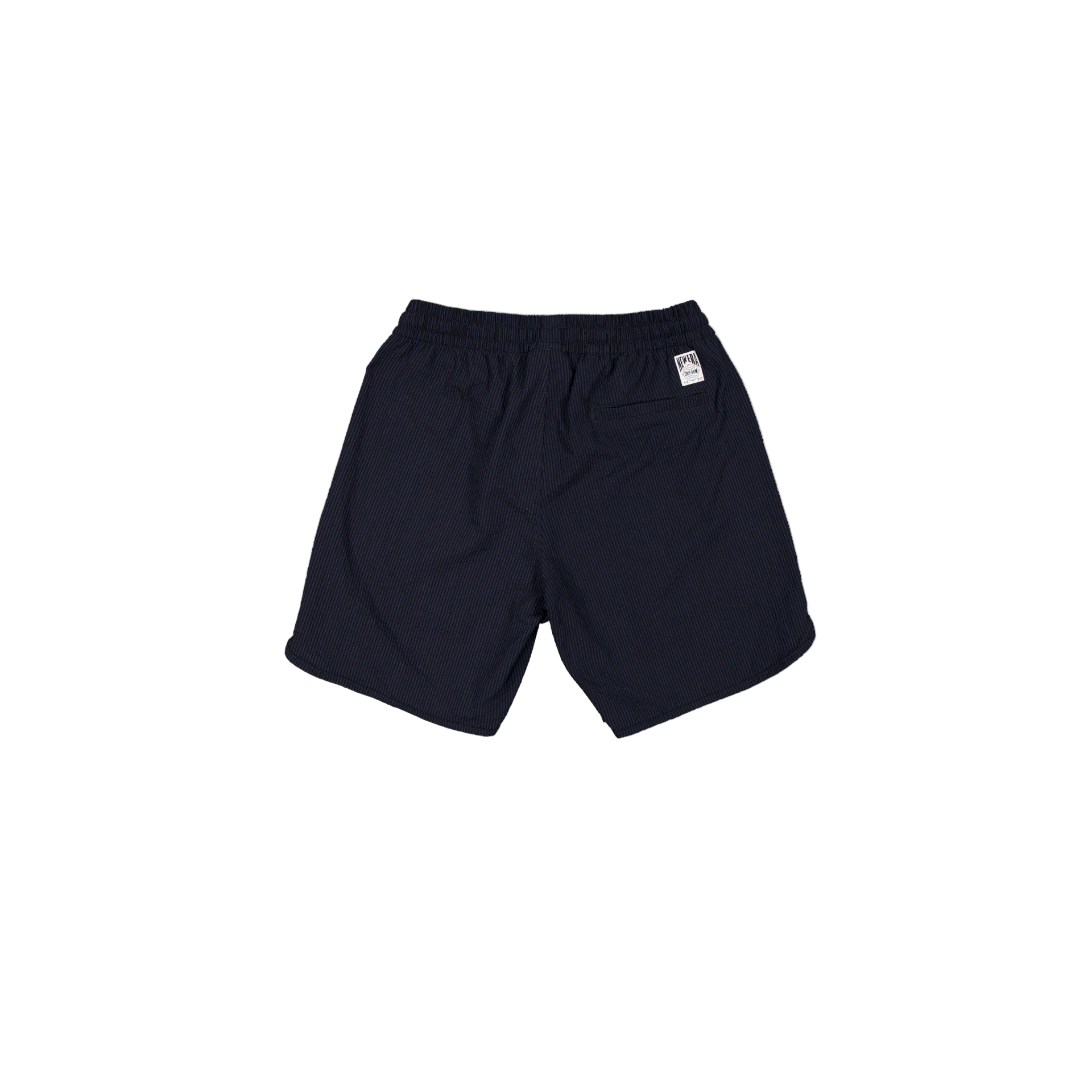 New Era Branded Seersucker Momentum Navy Shorts - Image 2