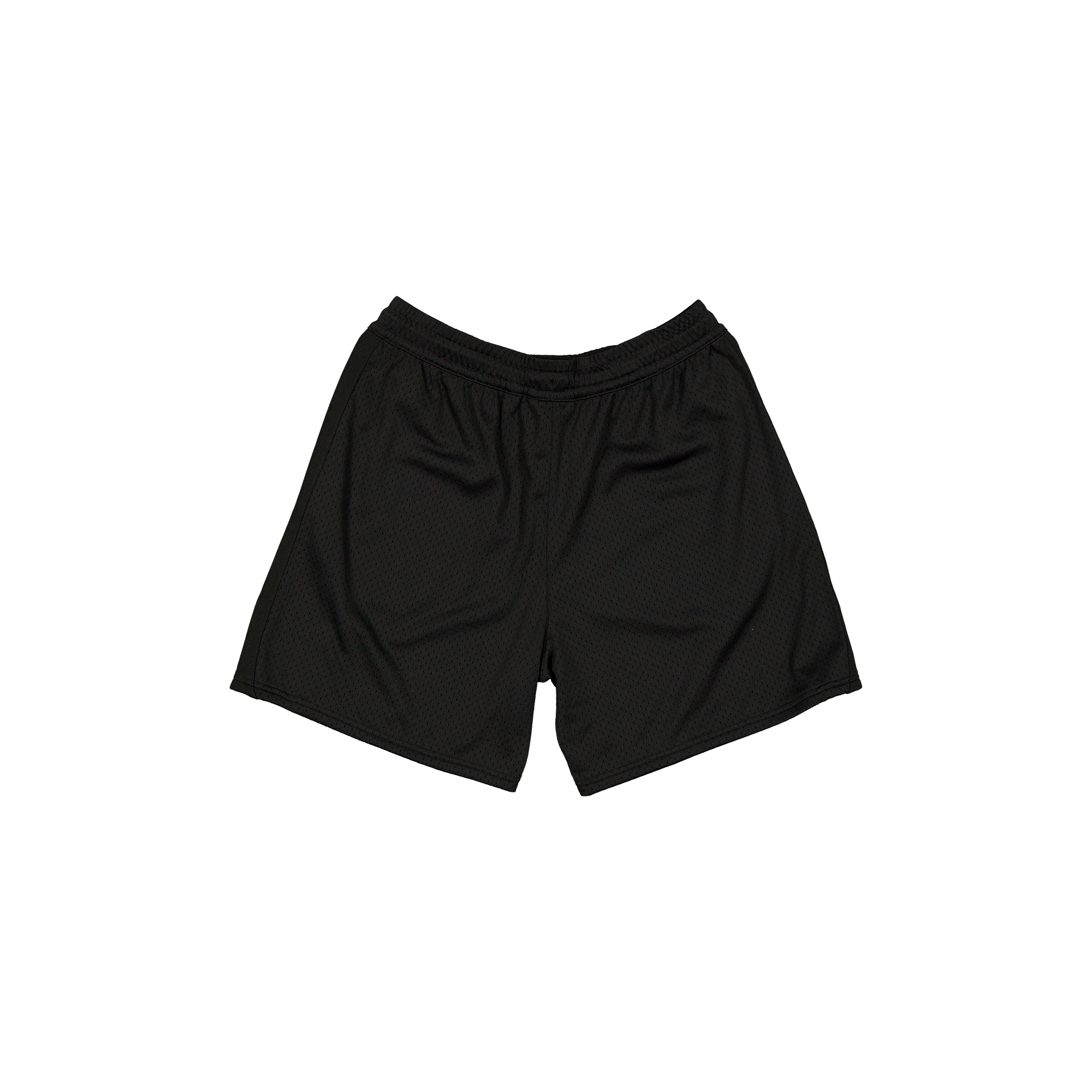 New Era Branded Orchard Combo Basketball Black Shorts - Image 2