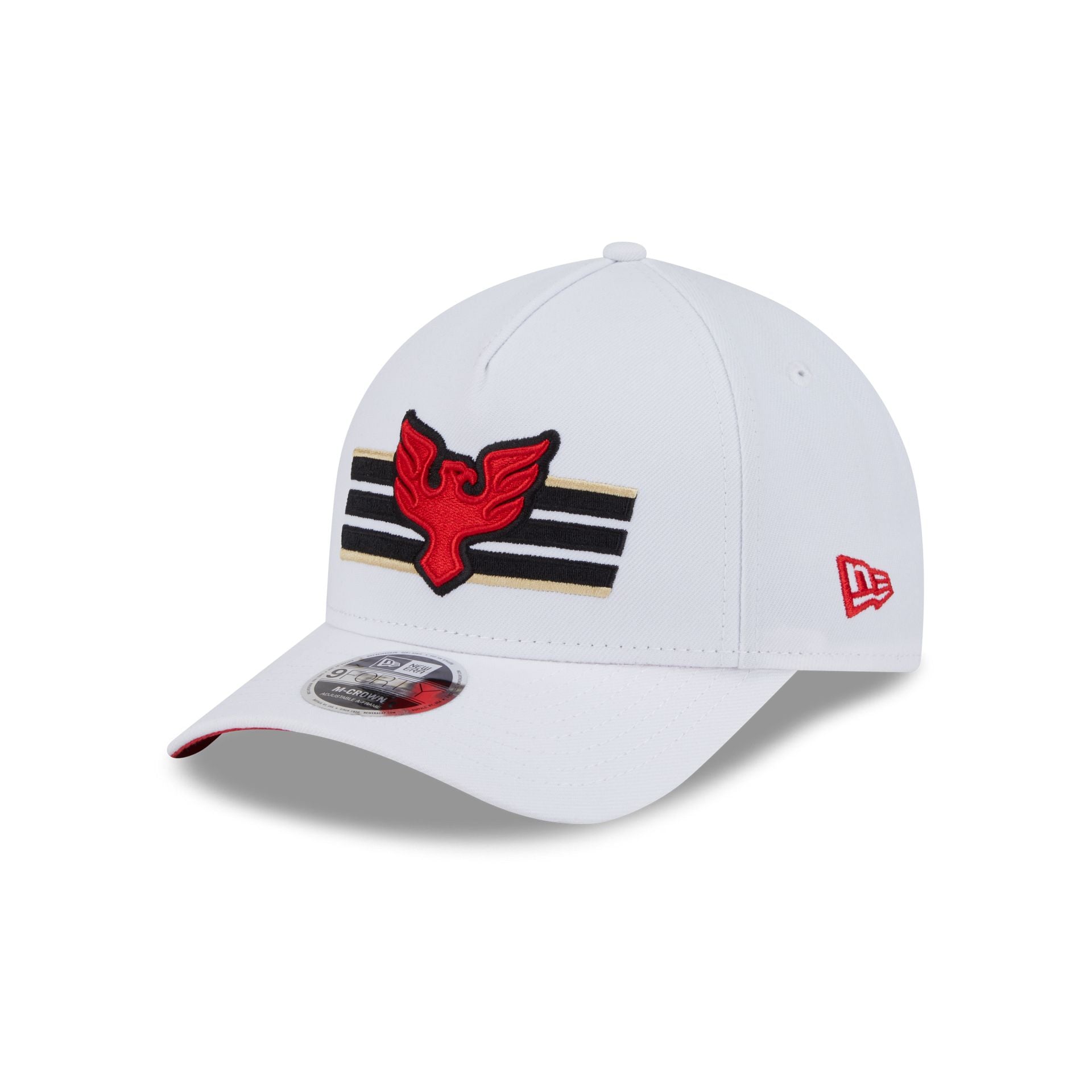 D.C. United 2025 Jersey Hook White 9FORTY M-Crown A-Frame Snapback Hat - Image 3