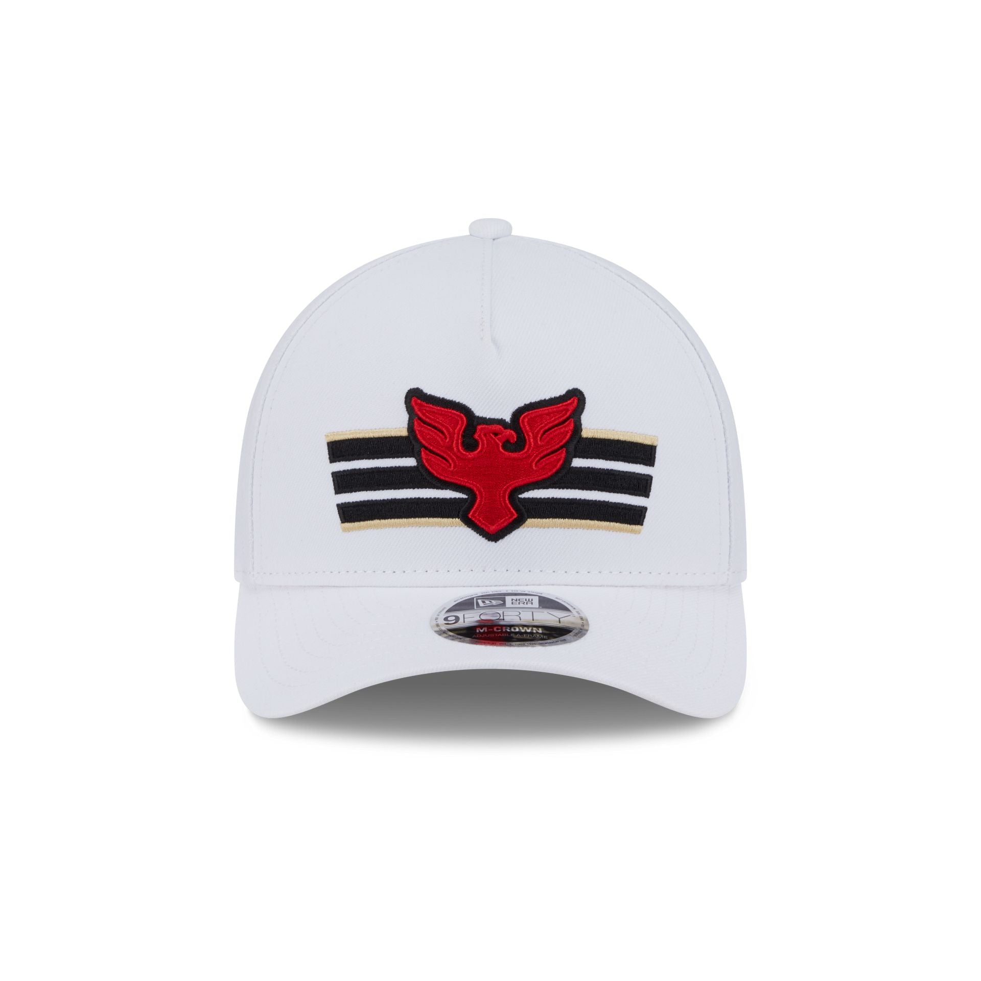 D.C. United 2025 Jersey Hook White 9FORTY M-Crown A-Frame Snapback Hat - Image 2