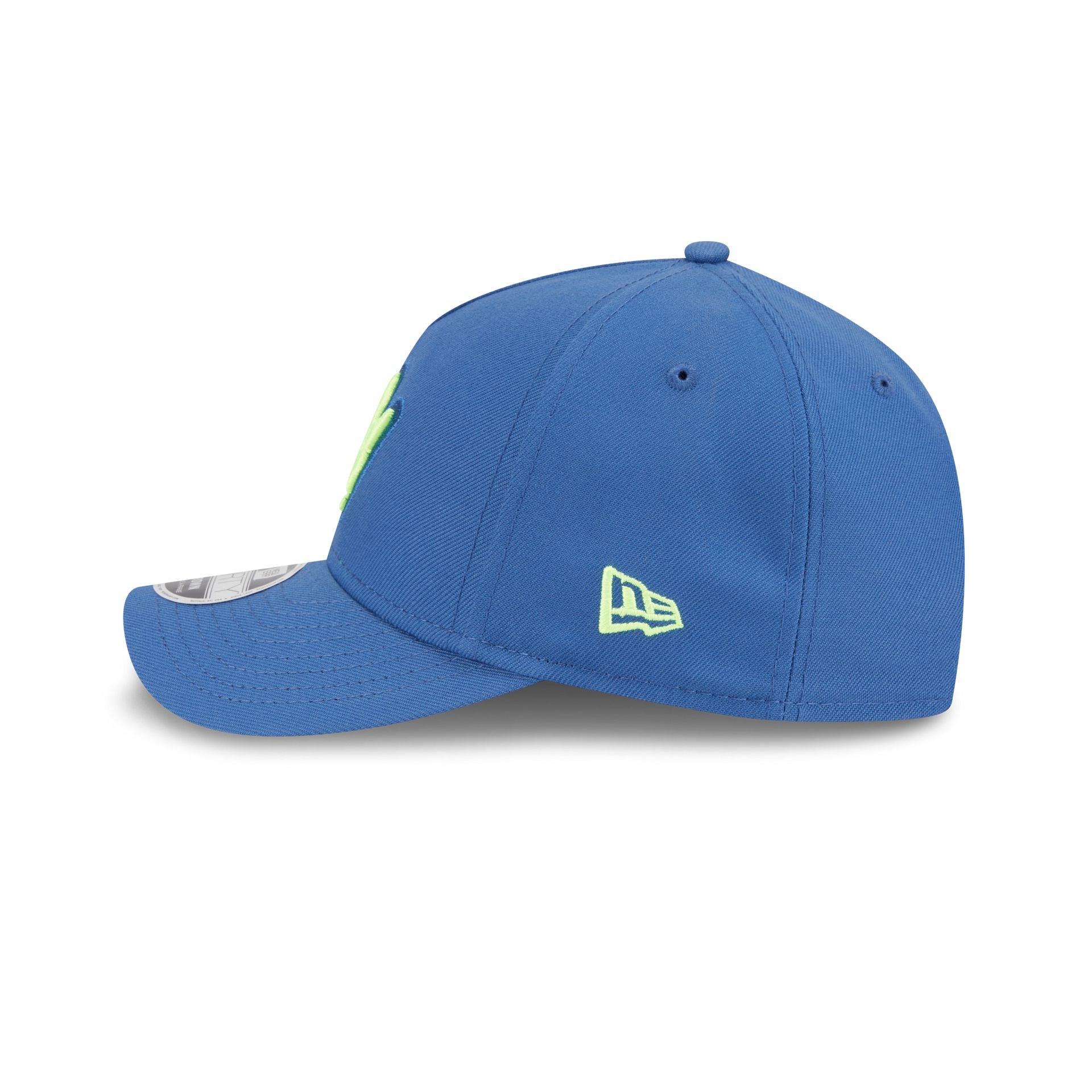 Charlotte FC 2025 Jersey Hook Blue 9FORTY M-Crown A-Frame Snapback Hat - Image 5