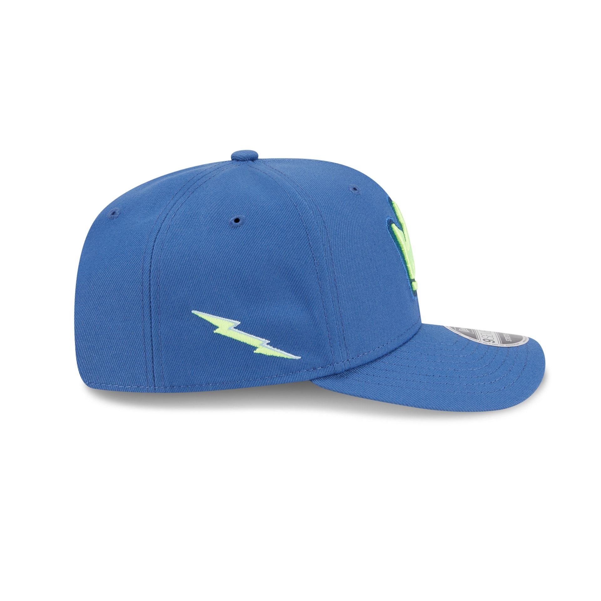 Charlotte FC 2025 Jersey Hook Blue 9SEVENTY Stretch-Snap Hat - Image 4