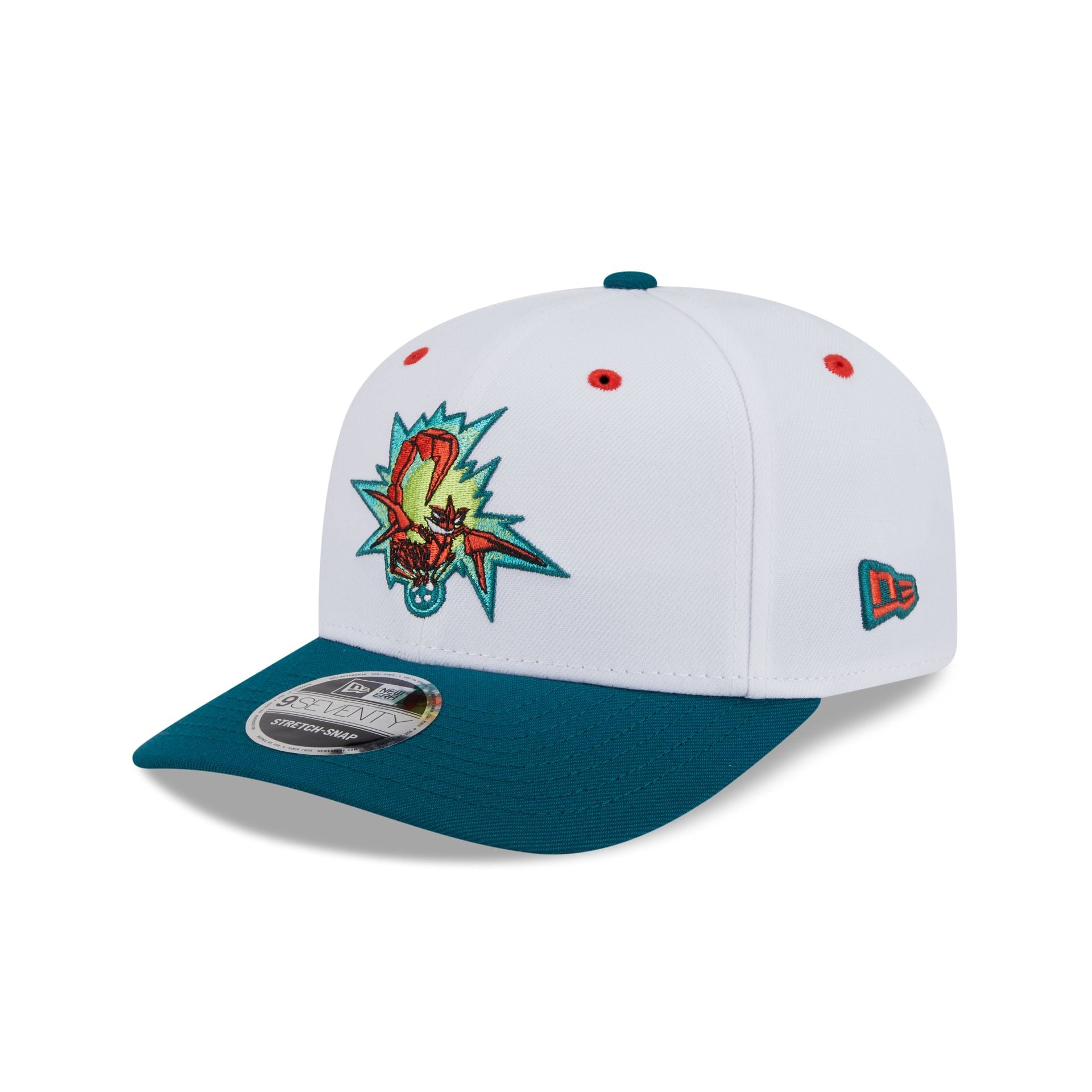 San Jose Earthquakes 2025 Jersey Hook White 9SEVENTY Stretch-Snap Hat - Image 3
