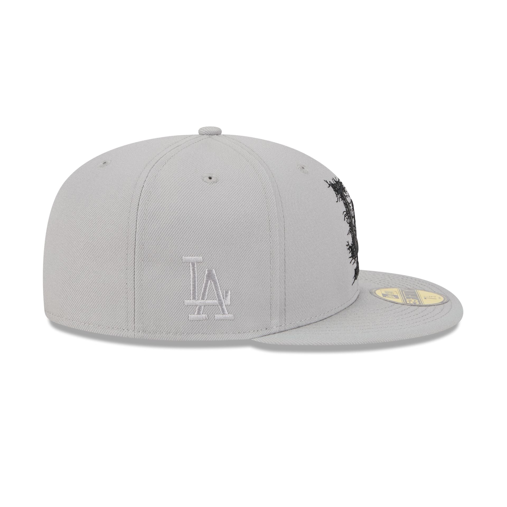 Los Angeles Dodgers Cracked Cement 59FIFTY Fitted Hat - Image 5