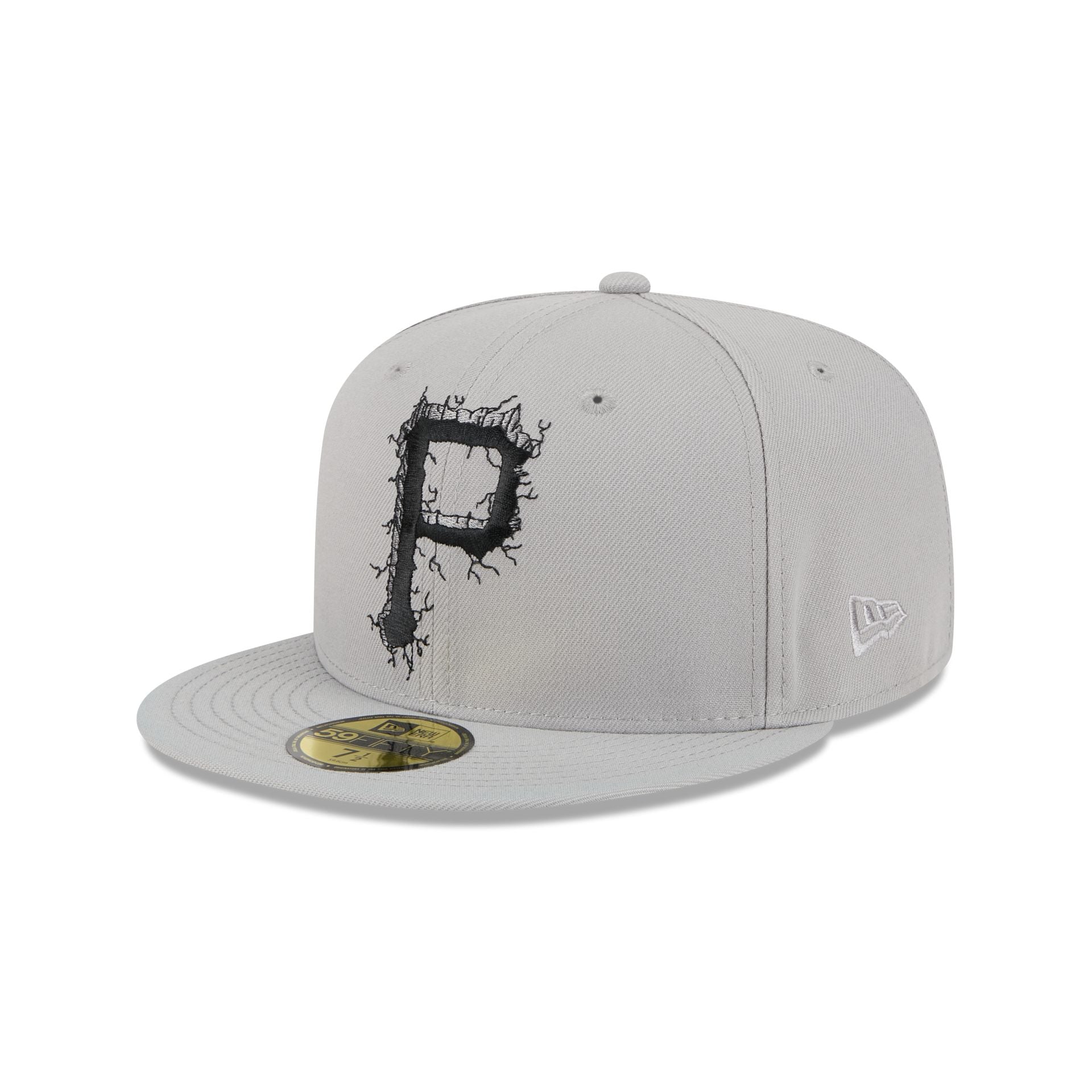 Pittsburgh Pirates Cracked Cement 59FIFTY Fitted Hat