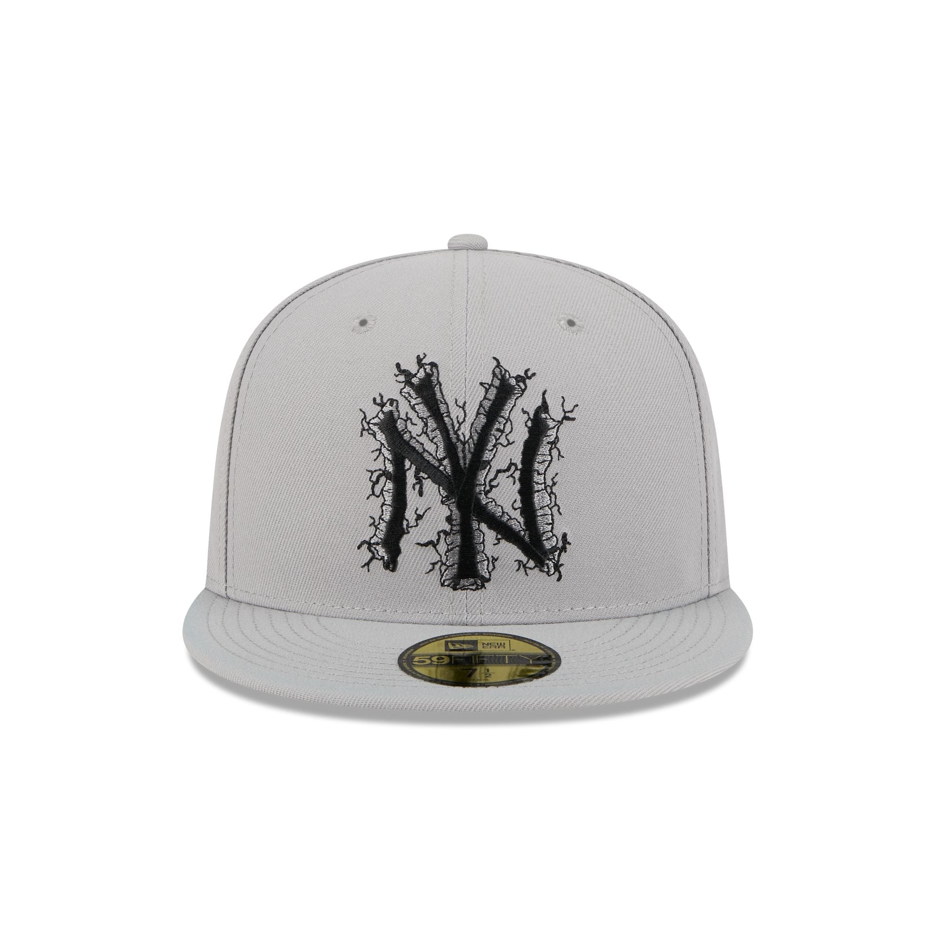 New York Yankees Cracked Cement 59FIFTY Fitted Hat - Image 2