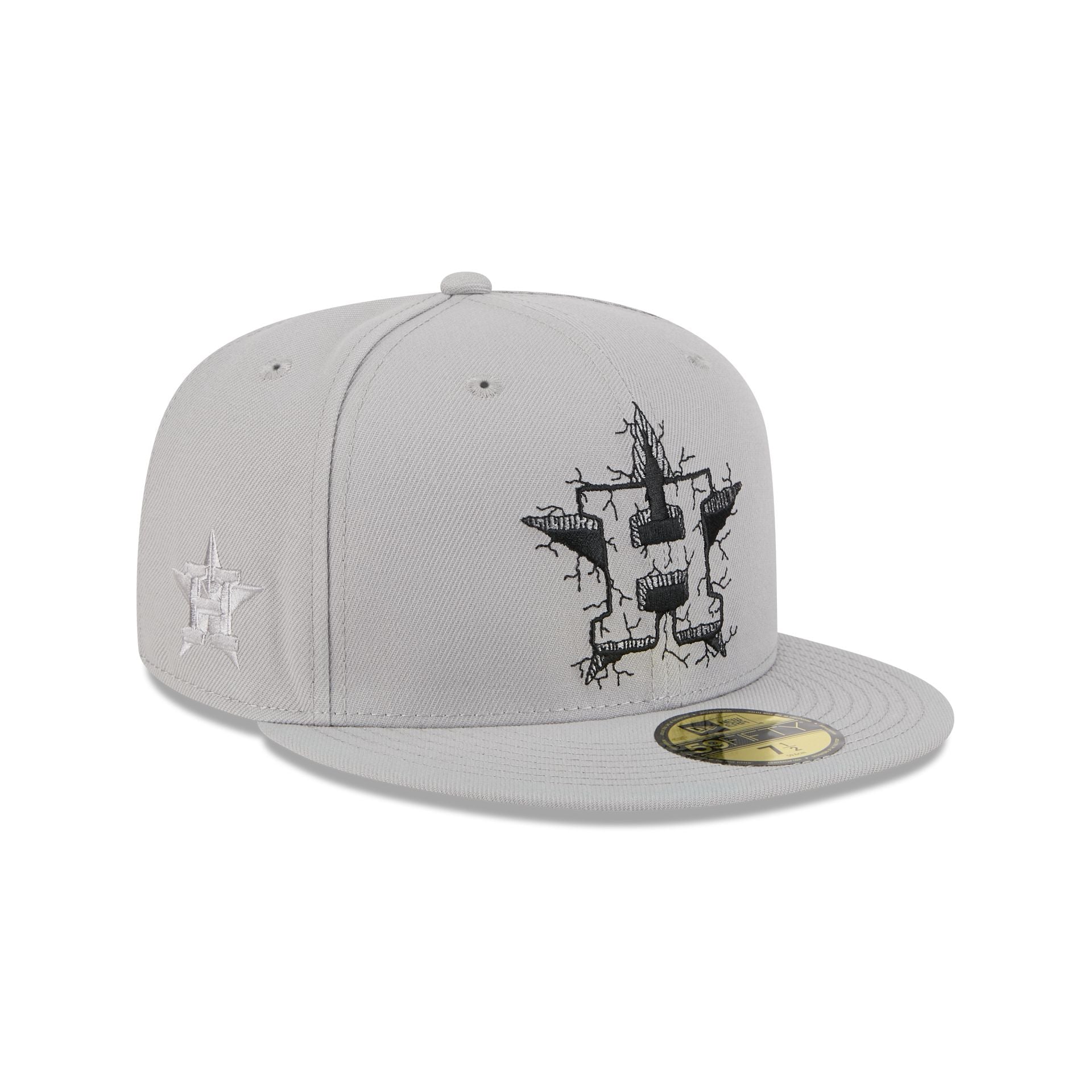 Houston Astros Cracked Cement 59FIFTY Fitted Hat - Image 3