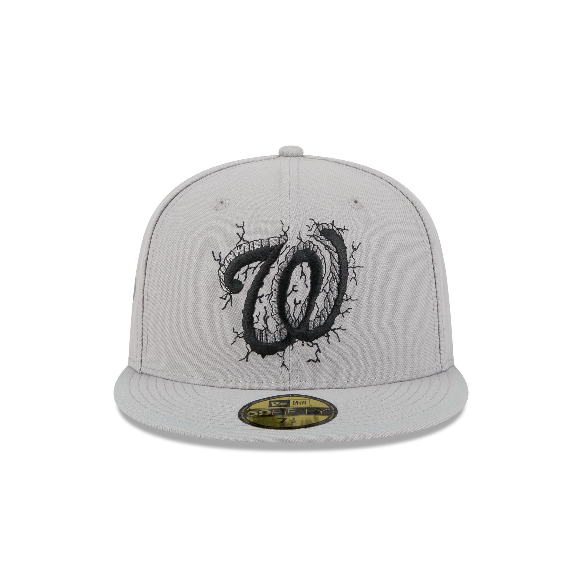 Washington Nationals Cracked Cement 59FIFTY Fitted Hat - Image 2
