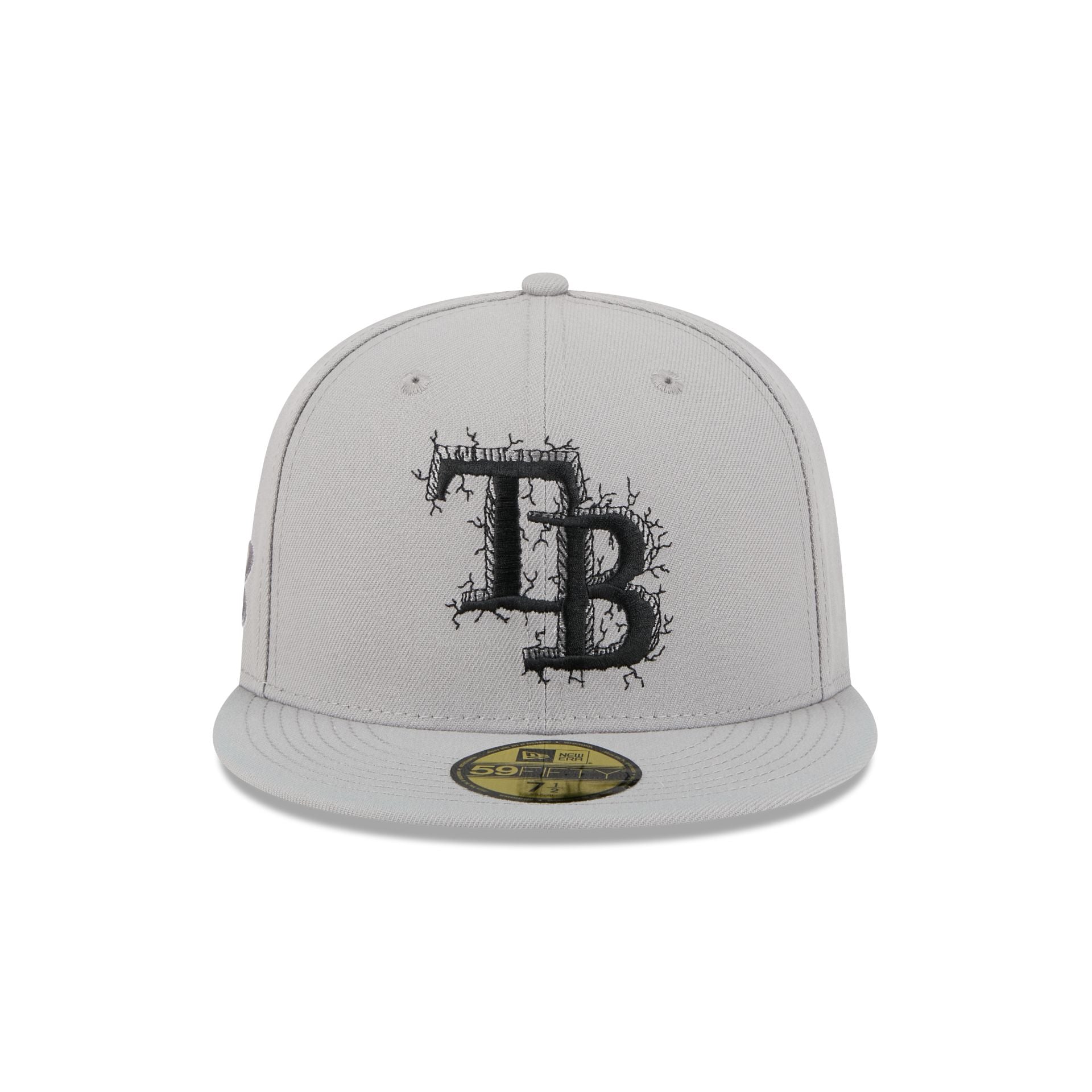 Tampa Bay Rays Cracked Cement 59FIFTY Fitted Hat - Image 2