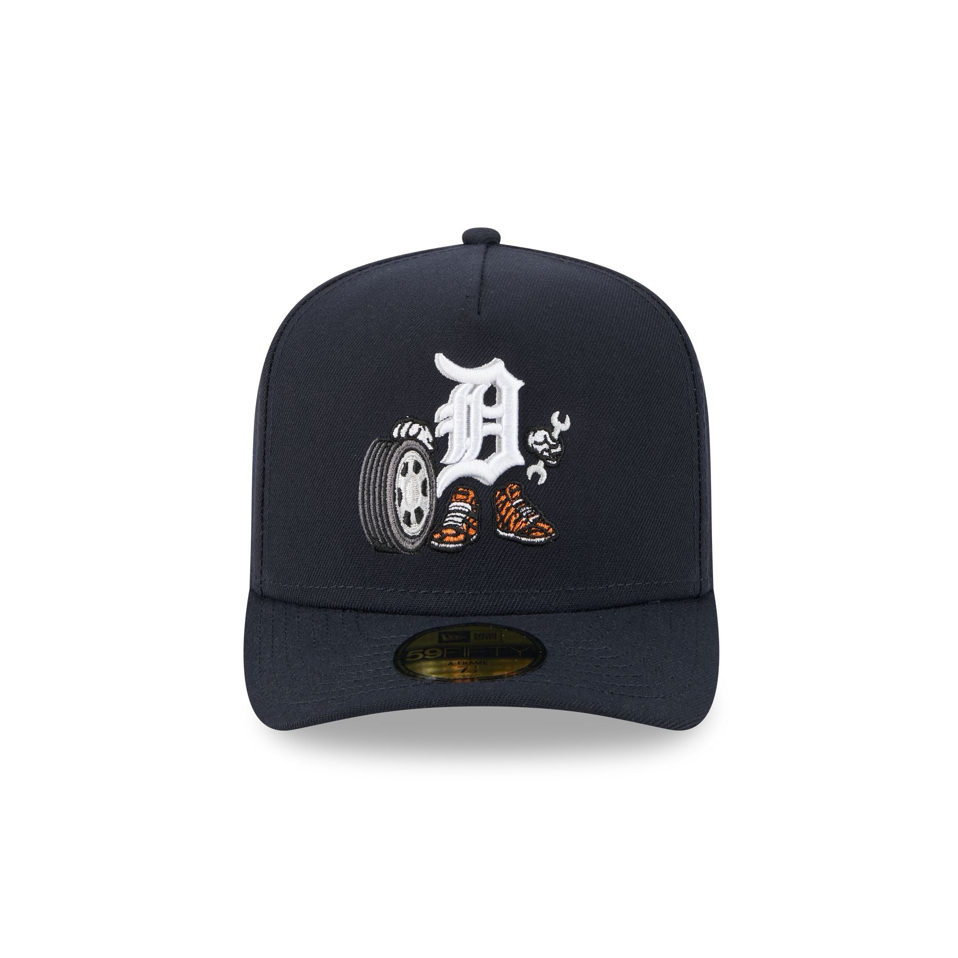 Detroit Tigers Cartoon 59FIFTY A-Frame Fitted Hat - Image 2