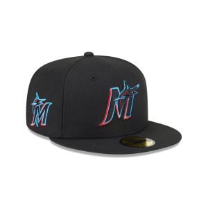 Miami Marlins Deceptor 59FIFTY Fitted Hat