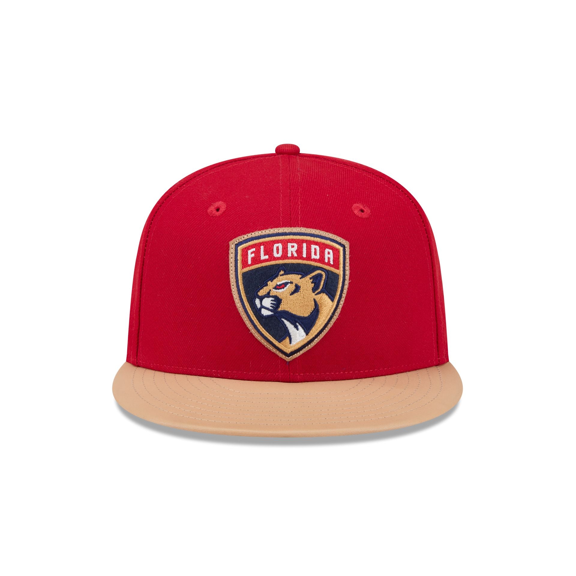 Florida Panthers Leather Visor 59FIFTY Fitted Hat - Image 2