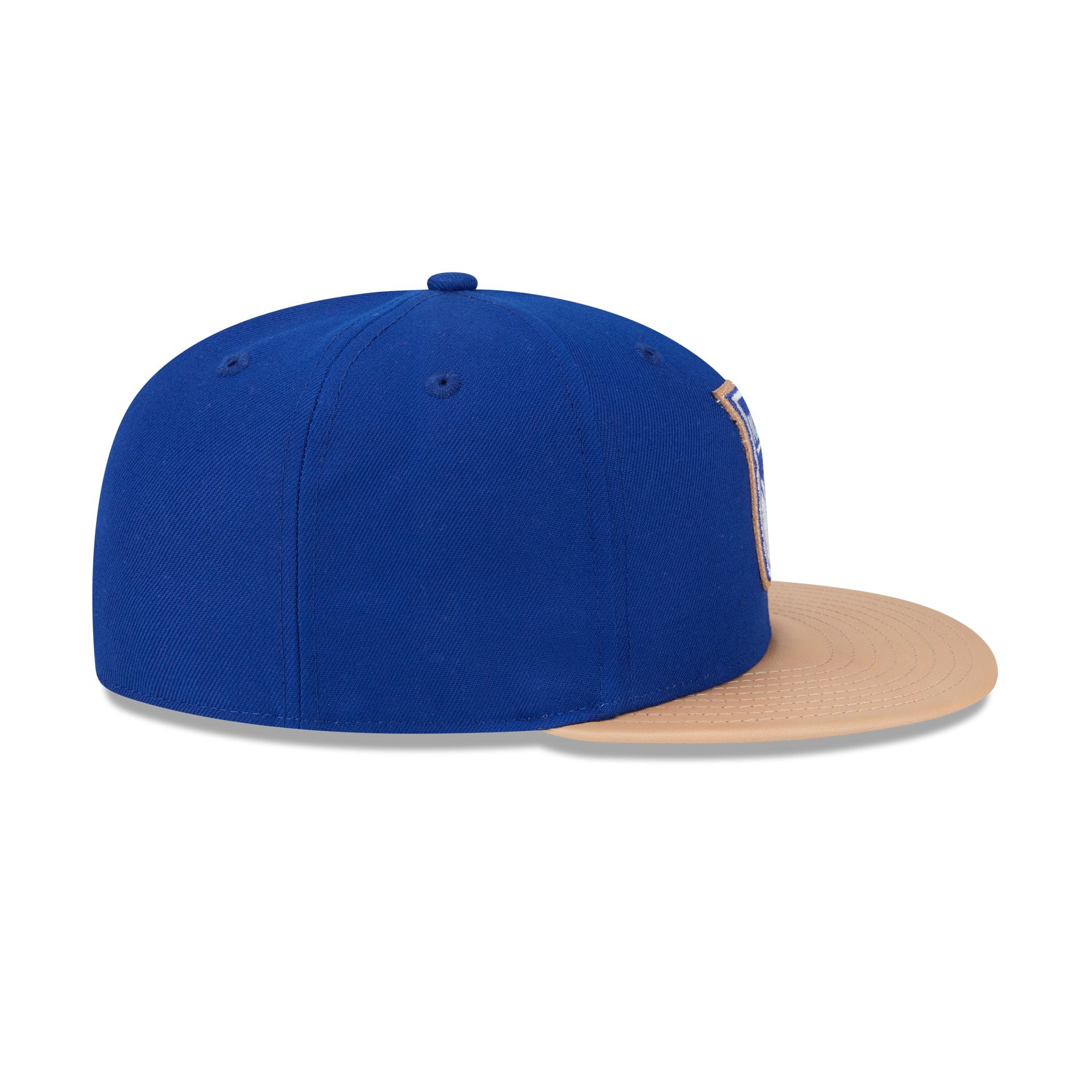New York Rangers Leather Visor 59FIFTY Fitted Hat - Image 5