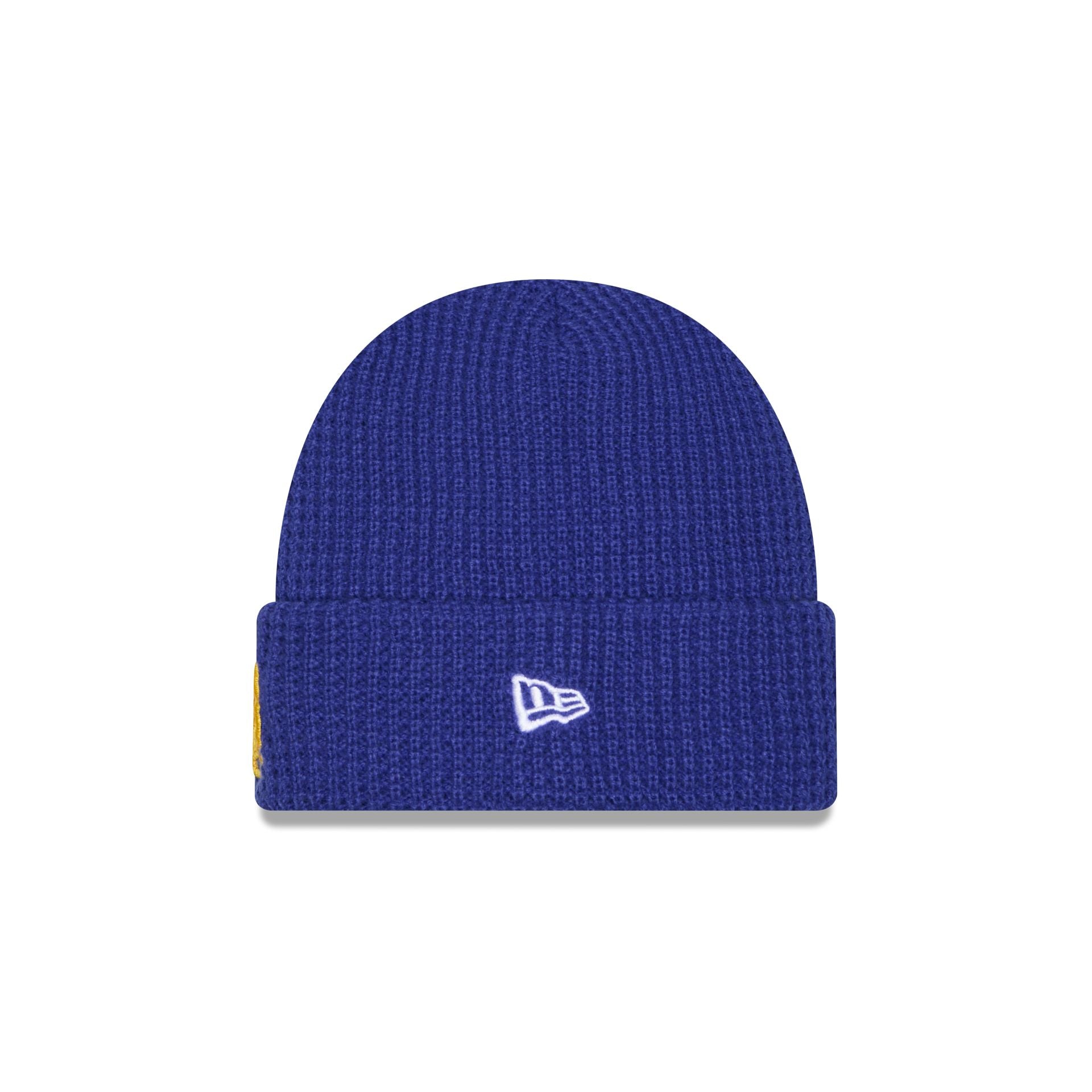 Golden State Warriors Waffle Stitch Knit Beanie Hat - Image 2