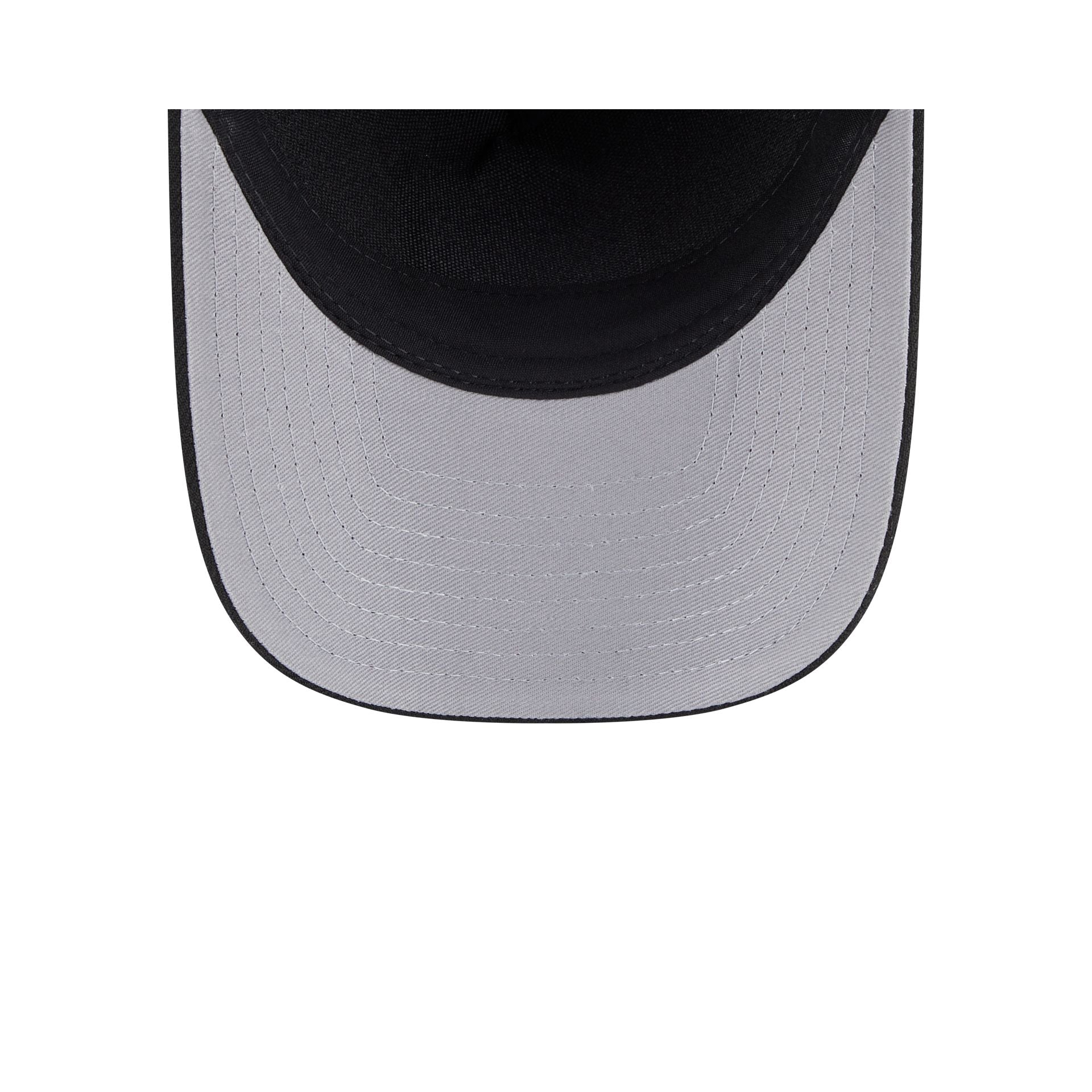 Cincinnati Bengals Black & White 9FORTY M-Crown A-Frame Snapback Hat - Image 7