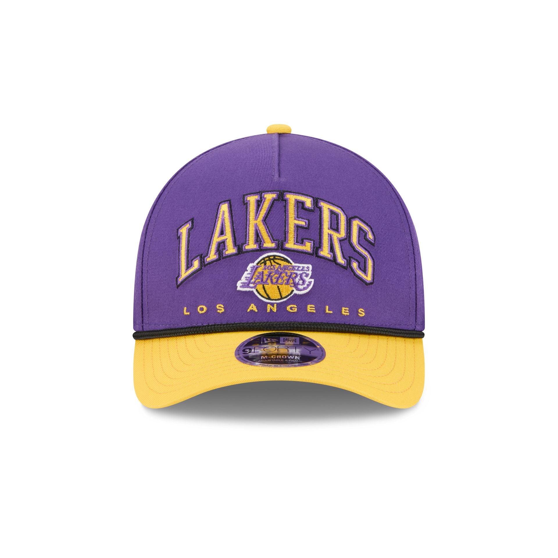 Los Angeles Lakers Arch 9FORTY M-Crown A-Frame Snapback Hat - Image 2