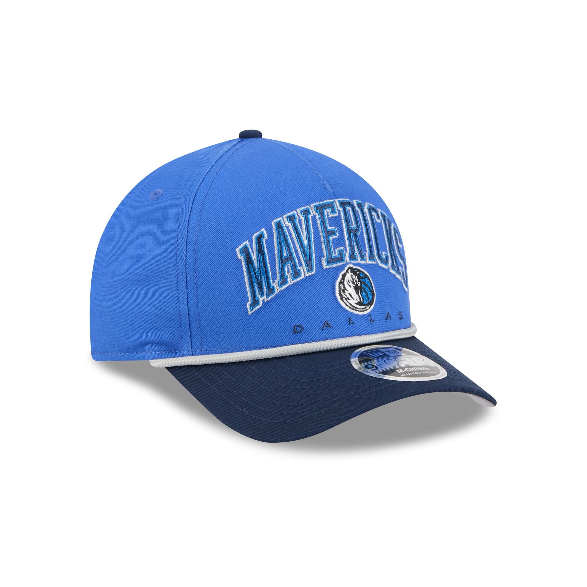 Dallas Mavericks Arch 9FORTY M-Crown A-Frame Snapback Hat - Image 3