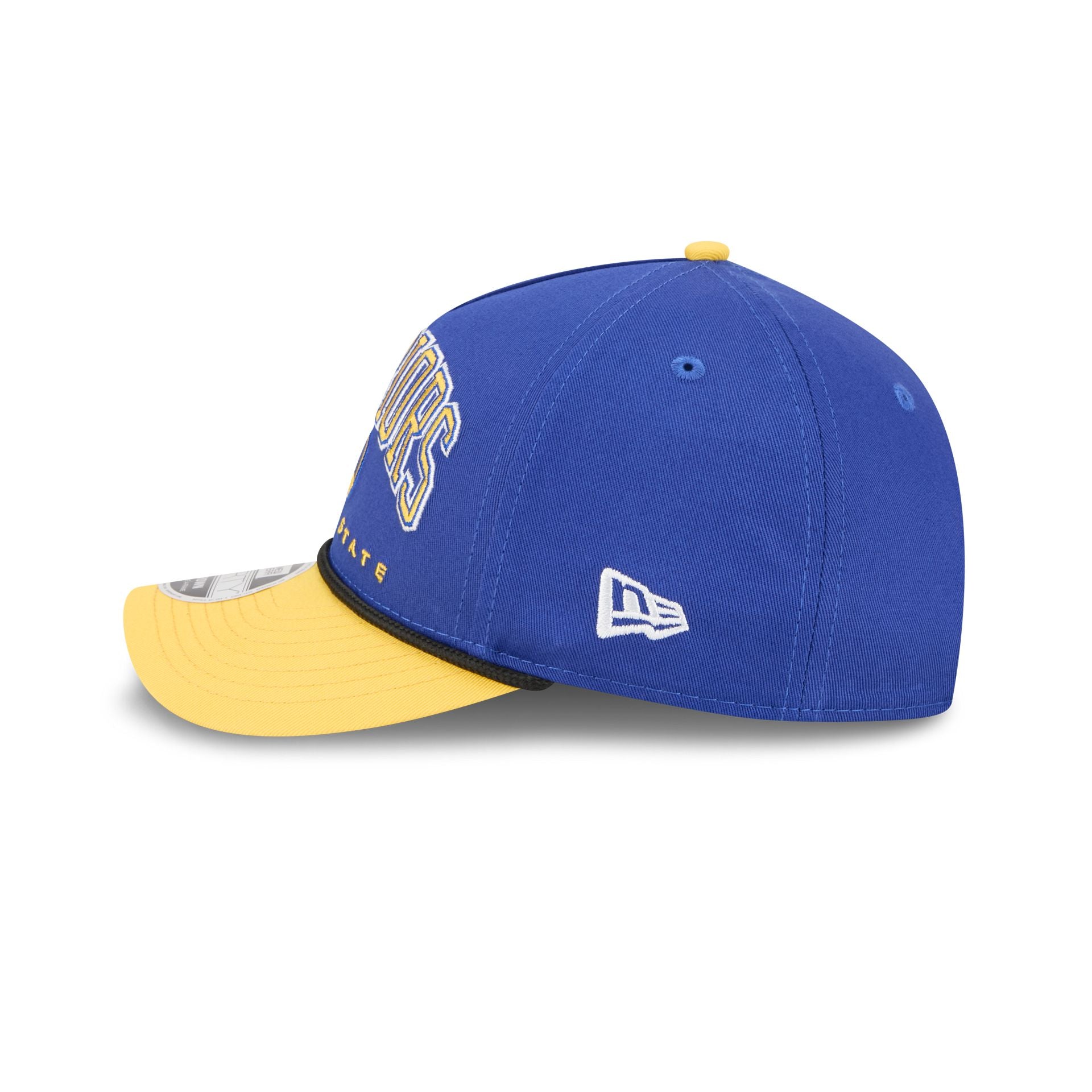 Golden State Warriors Arch 9FORTY M-Crown A-Frame Snapback Hat - Image 4