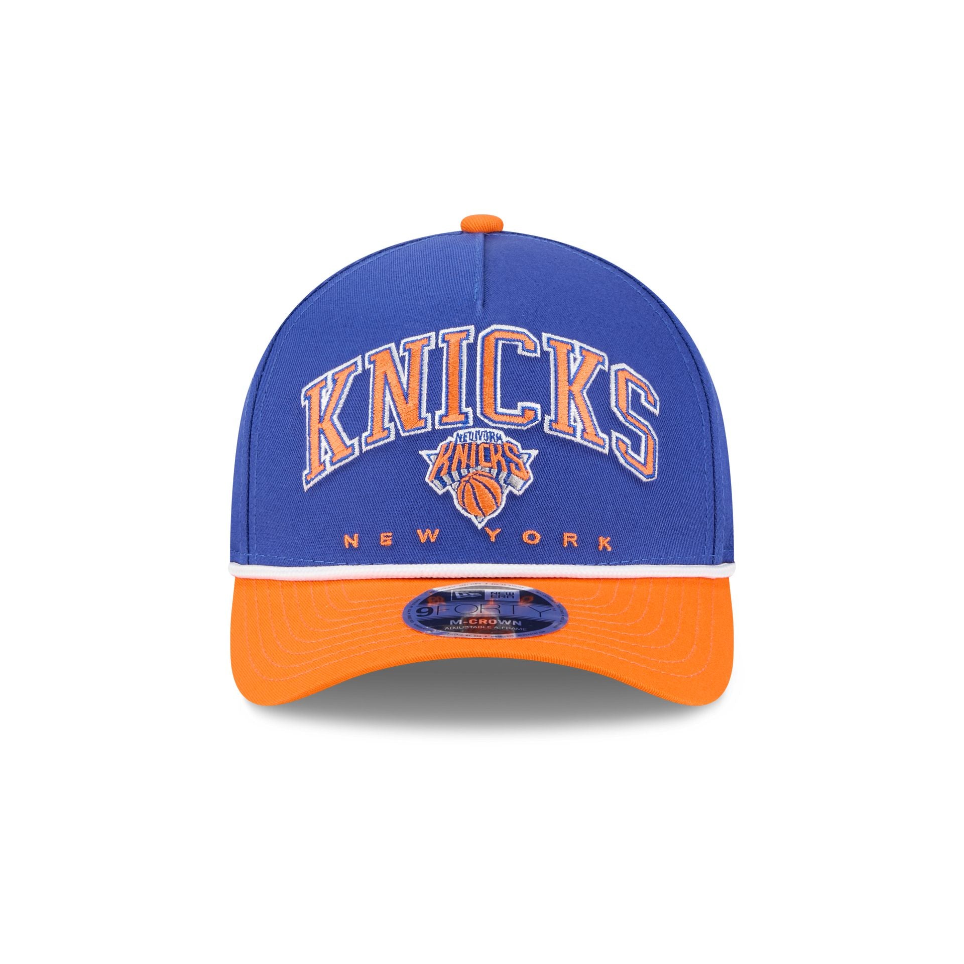 New York Knicks Arch 9FORTY M-Crown A-Frame Snapback Hat - Image 2