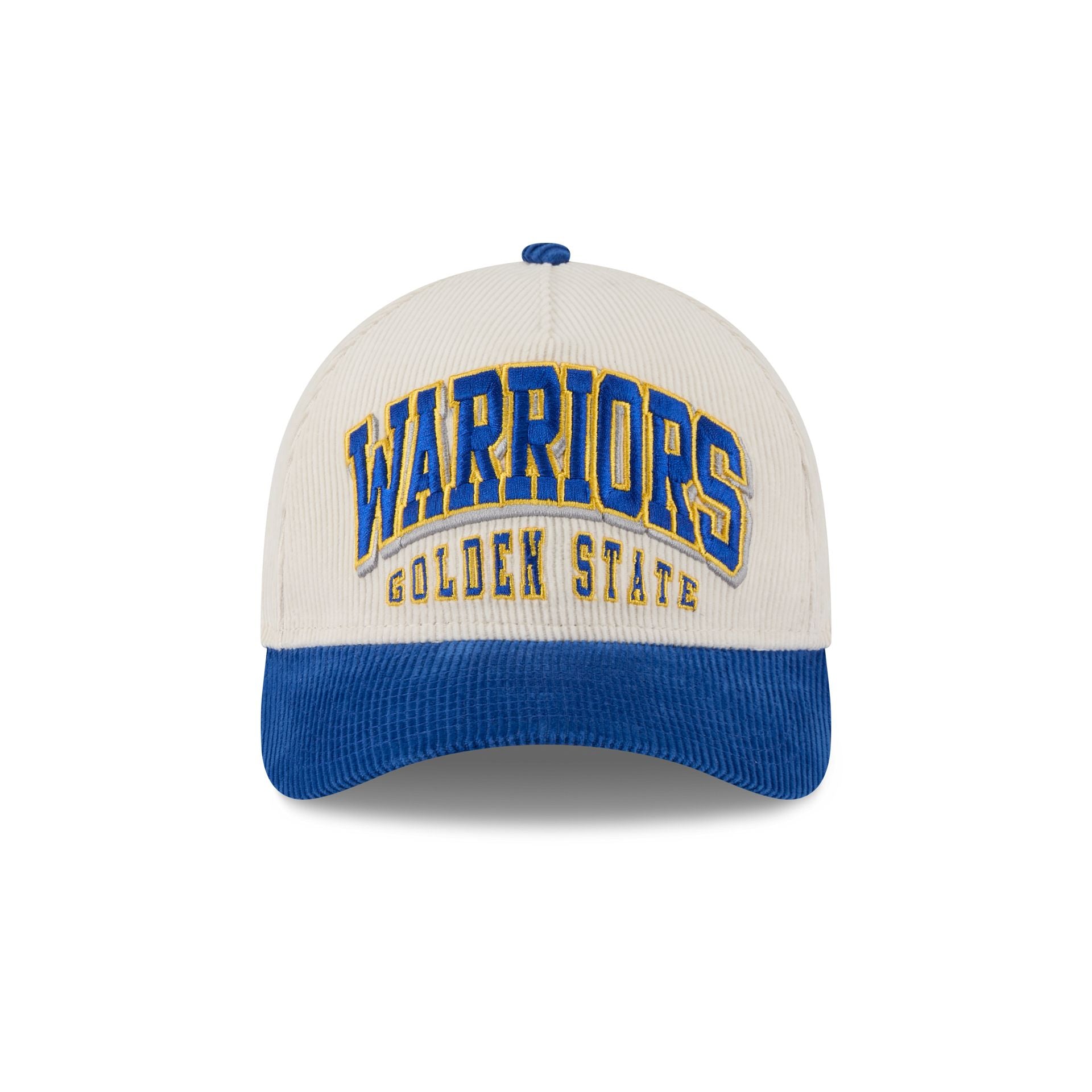 Golden State Warriors Stacked Corduroy 9FORTY M-Crown A-Frame Snapback Hat - Image 2