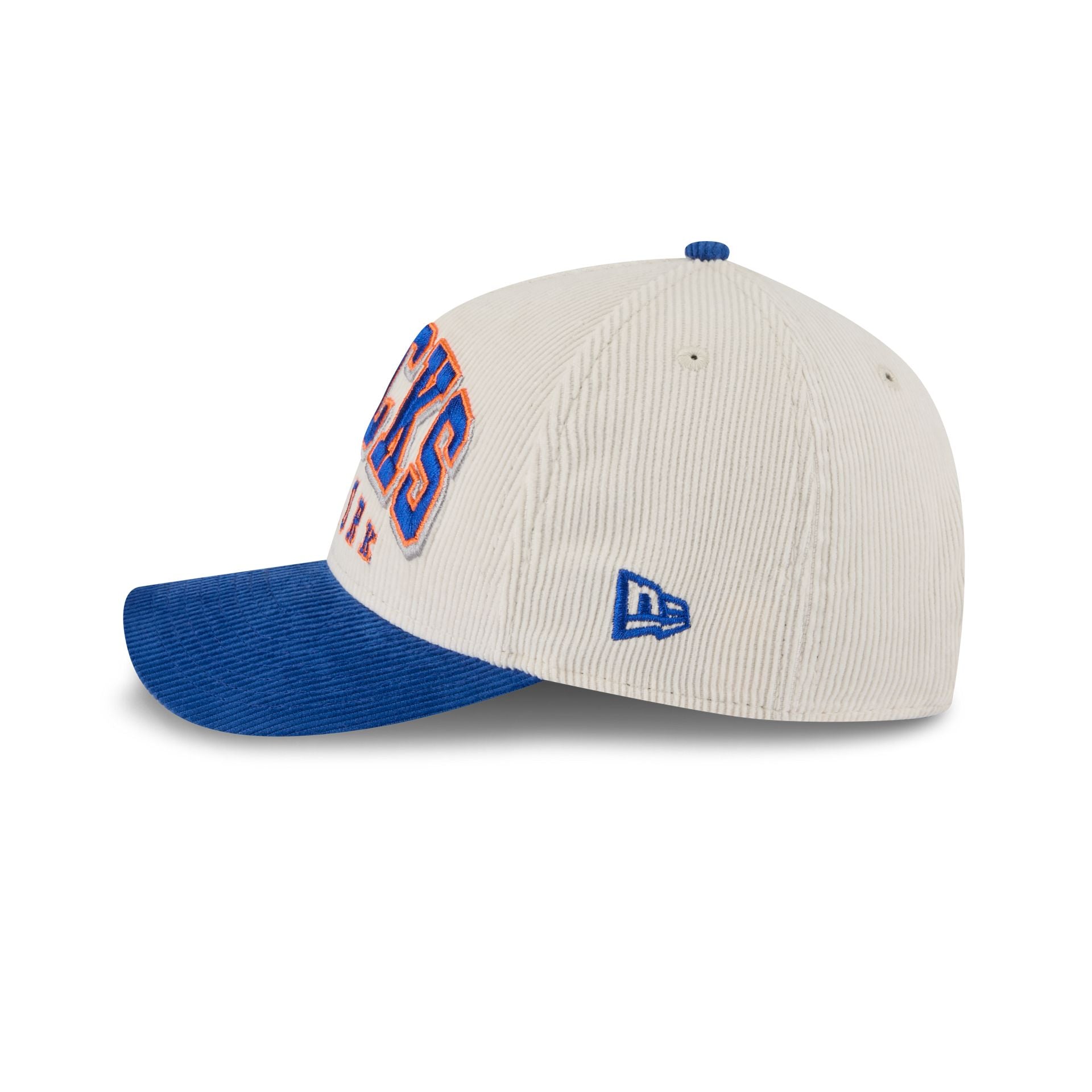 New York Knicks Stacked Corduroy 9FORTY M-Crown A-Frame Snapback Hat - Image 5