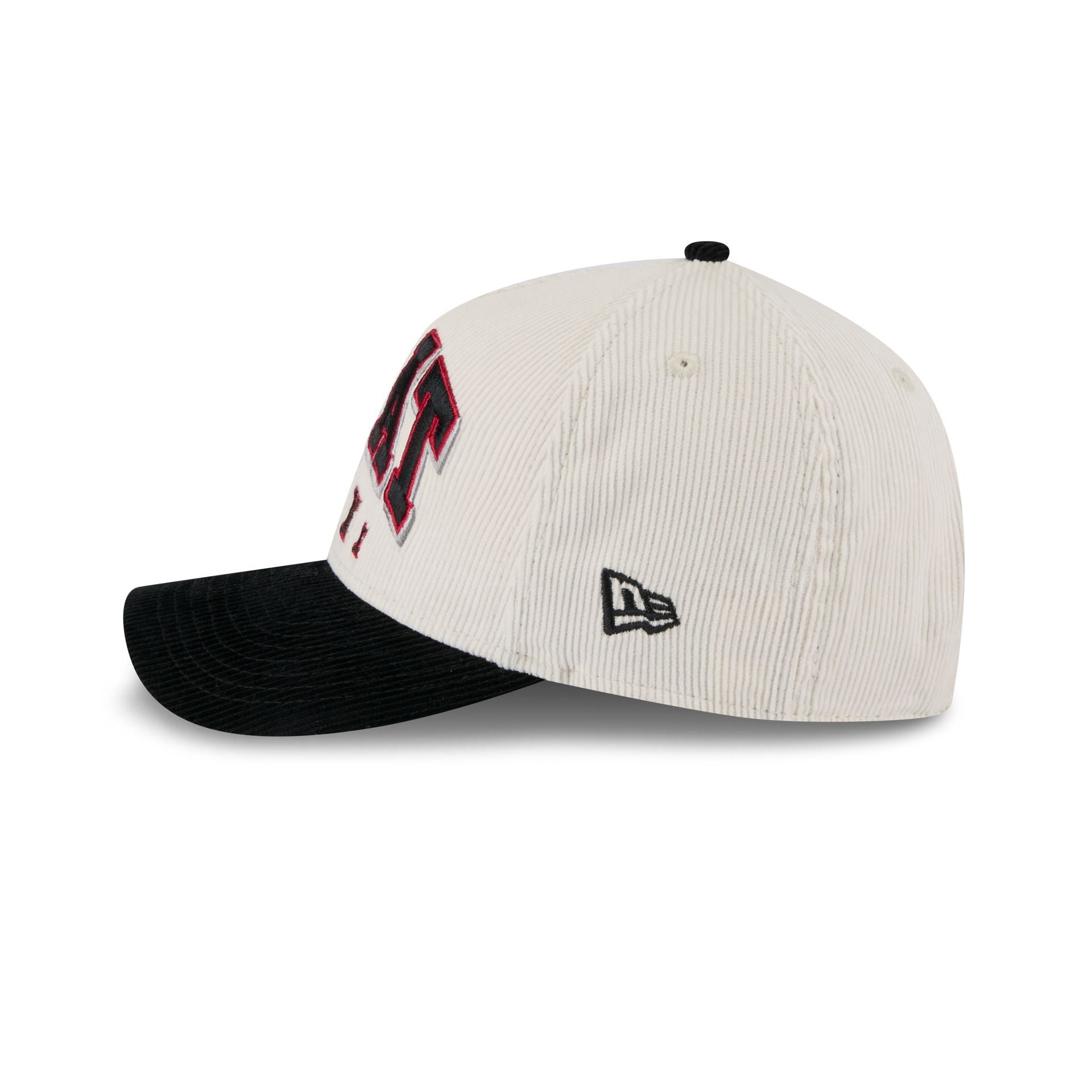 Miami Heat Stacked Corduroy 9FORTY M-Crown A-Frame Snapback Hat - Image 5