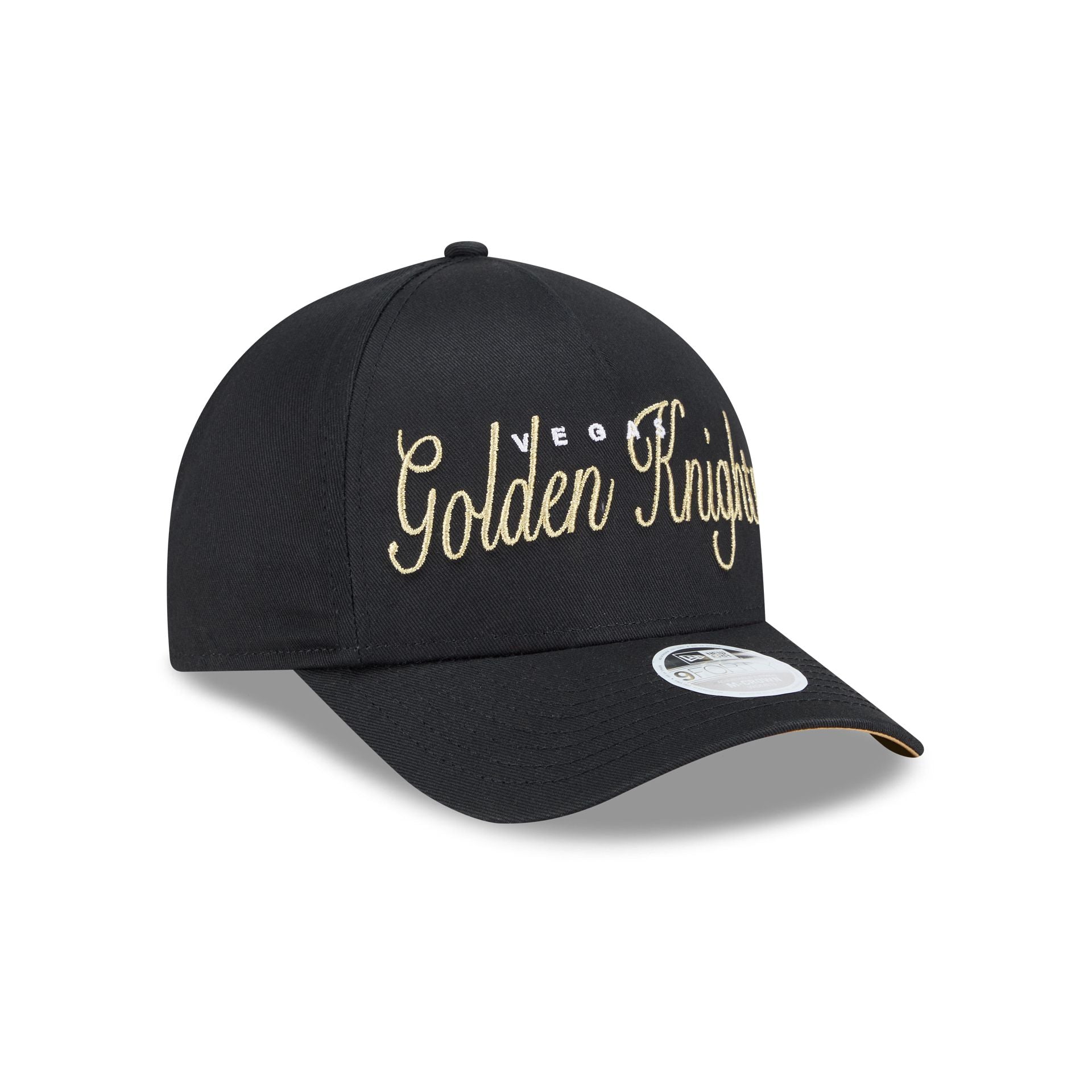 Vegas Golden Knights Metallic Women's 9FORTY M-Crown A-Frame Snapback Hat - Image 3