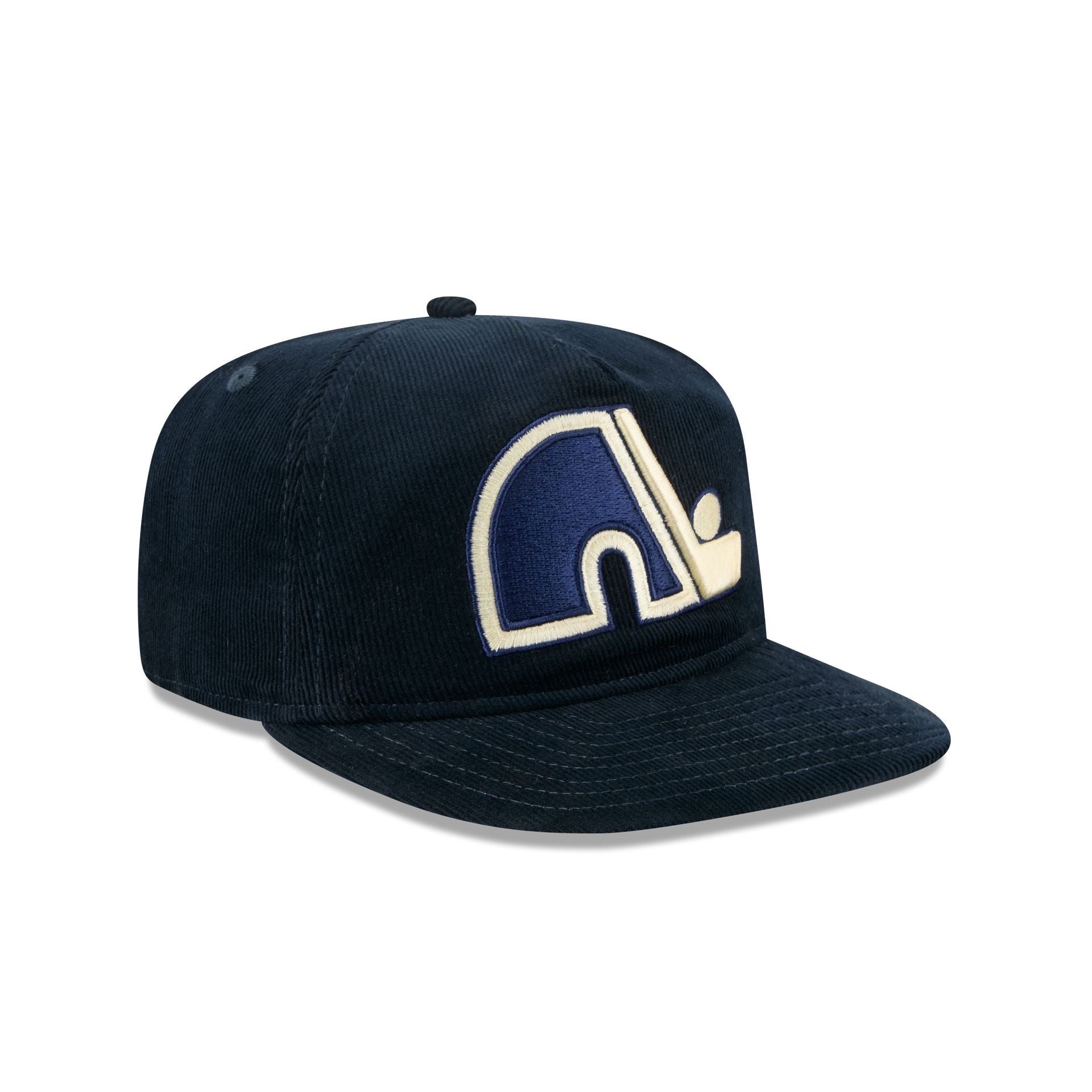 Quebec Nordiques Nostalgic Navy Corduroy 19TWENTY Adjustable Hat - Image 3