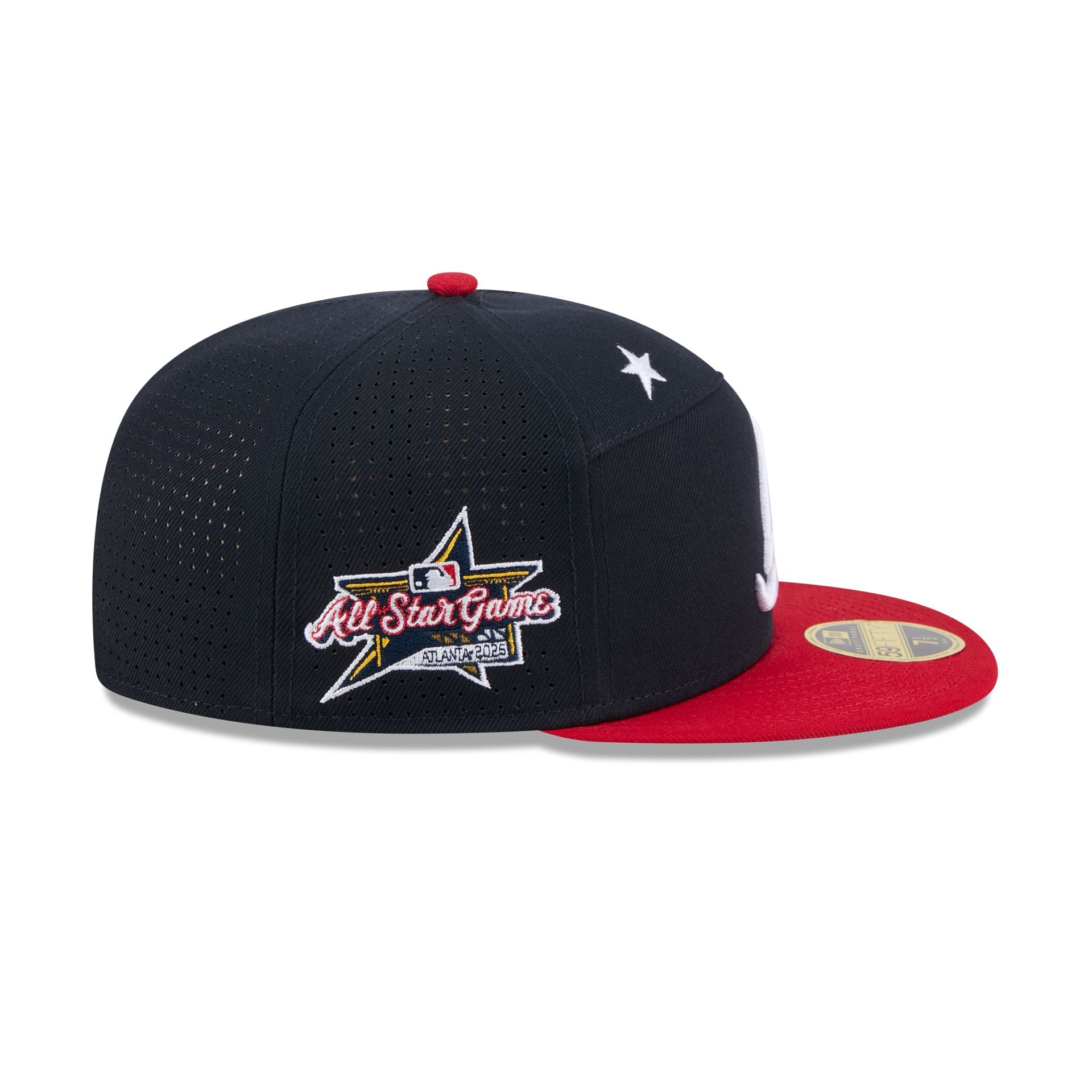 Atlanta Braves 2025 All-Star Game Split Panel 59FIFTY Fitted Hat - Image 4