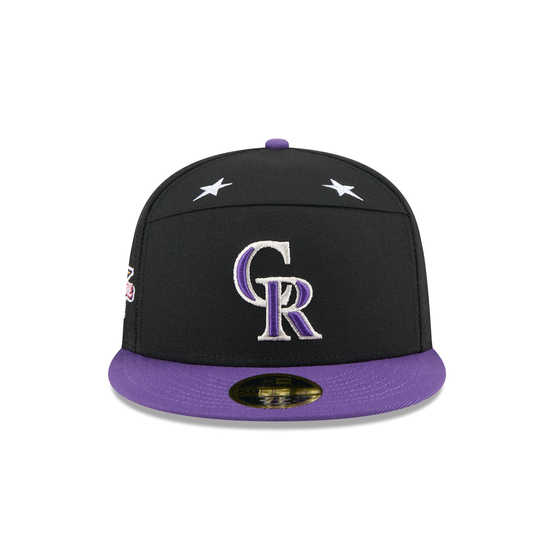 Colorado Rockies 2025 All-Star Game Split Panel 59FIFTY Fitted Hat - Image 2