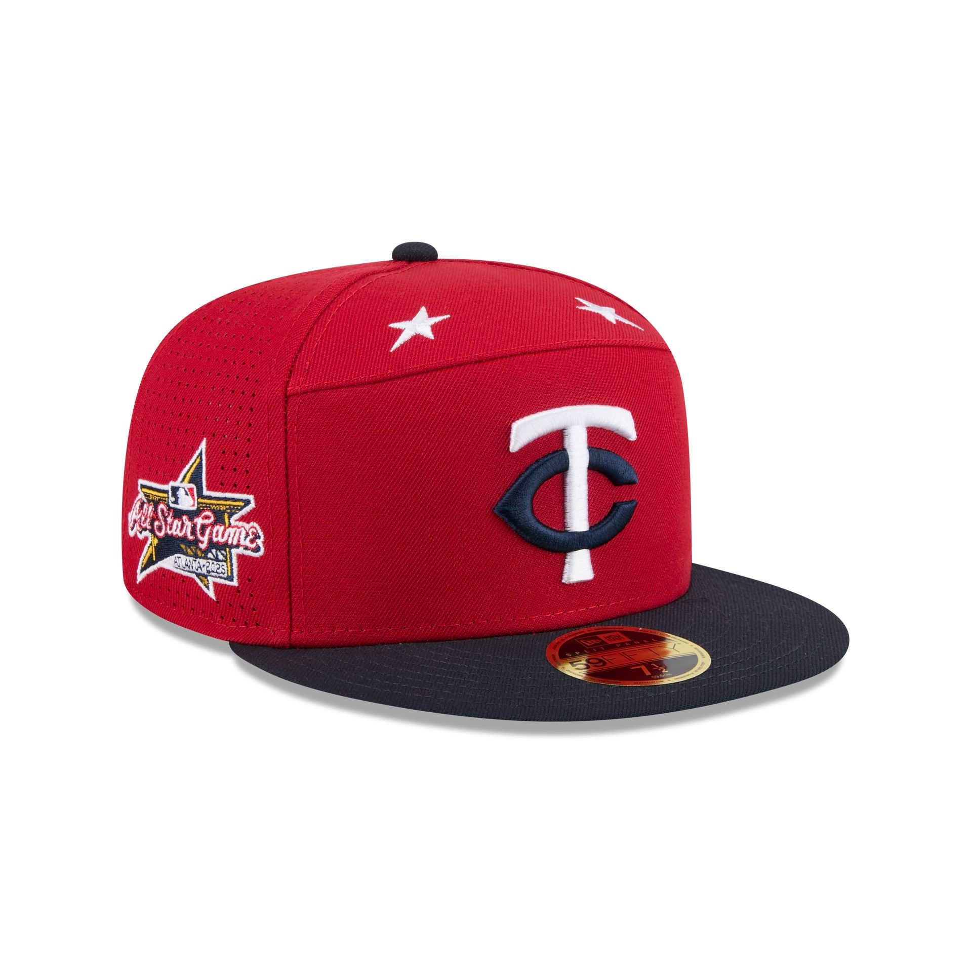 Minnesota Twins 2025 All-Star Game Split Panel 59FIFTY Fitted Hat