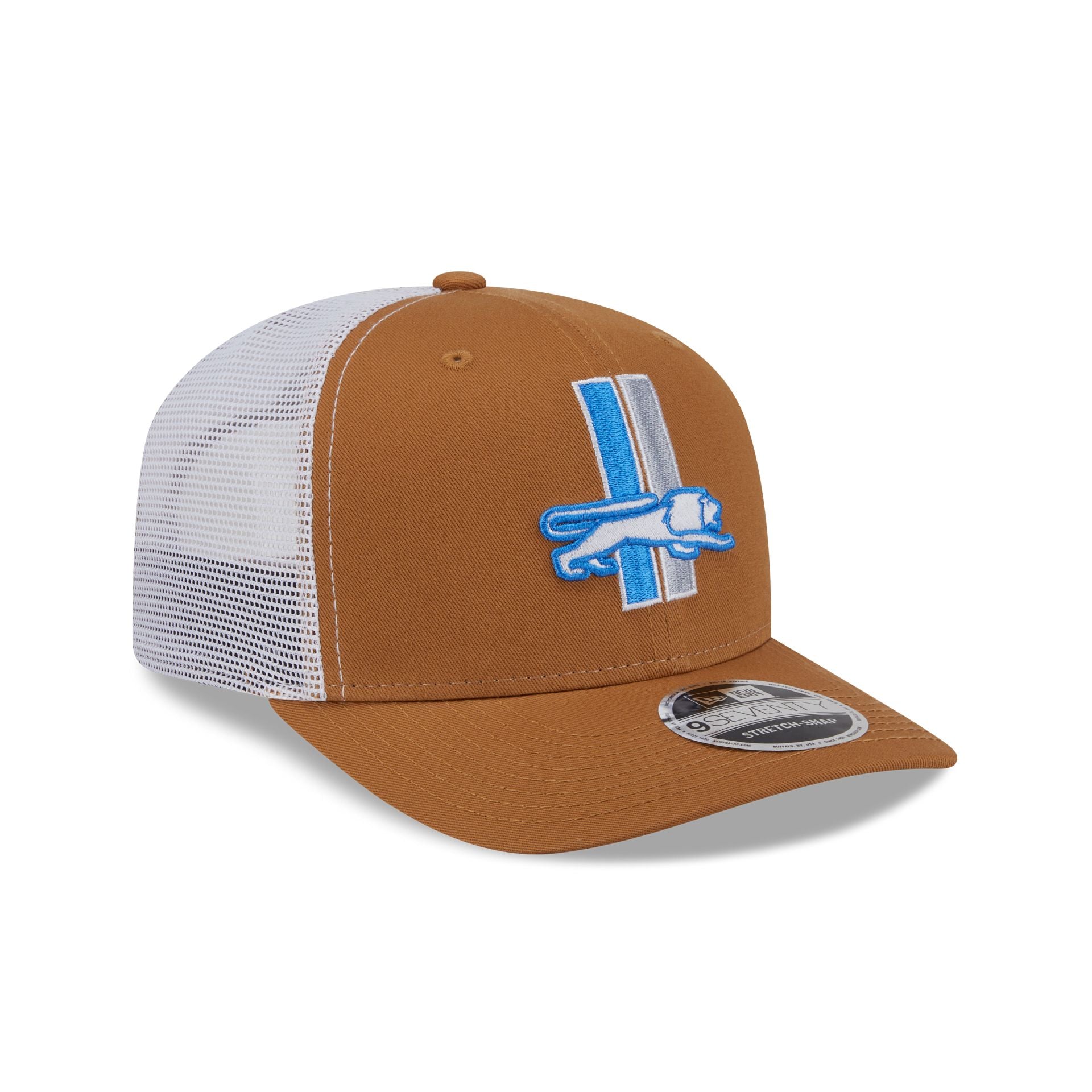 Detroit Lions Bronze 9SEVENTY Trucker Hat - Image 3