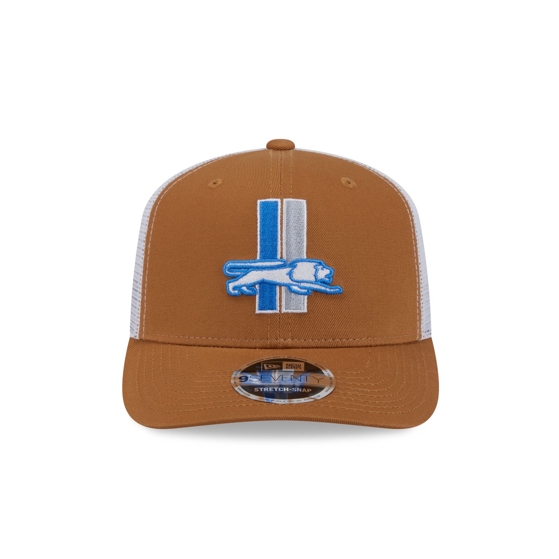Detroit Lions Bronze 9SEVENTY Trucker Hat - Image 2