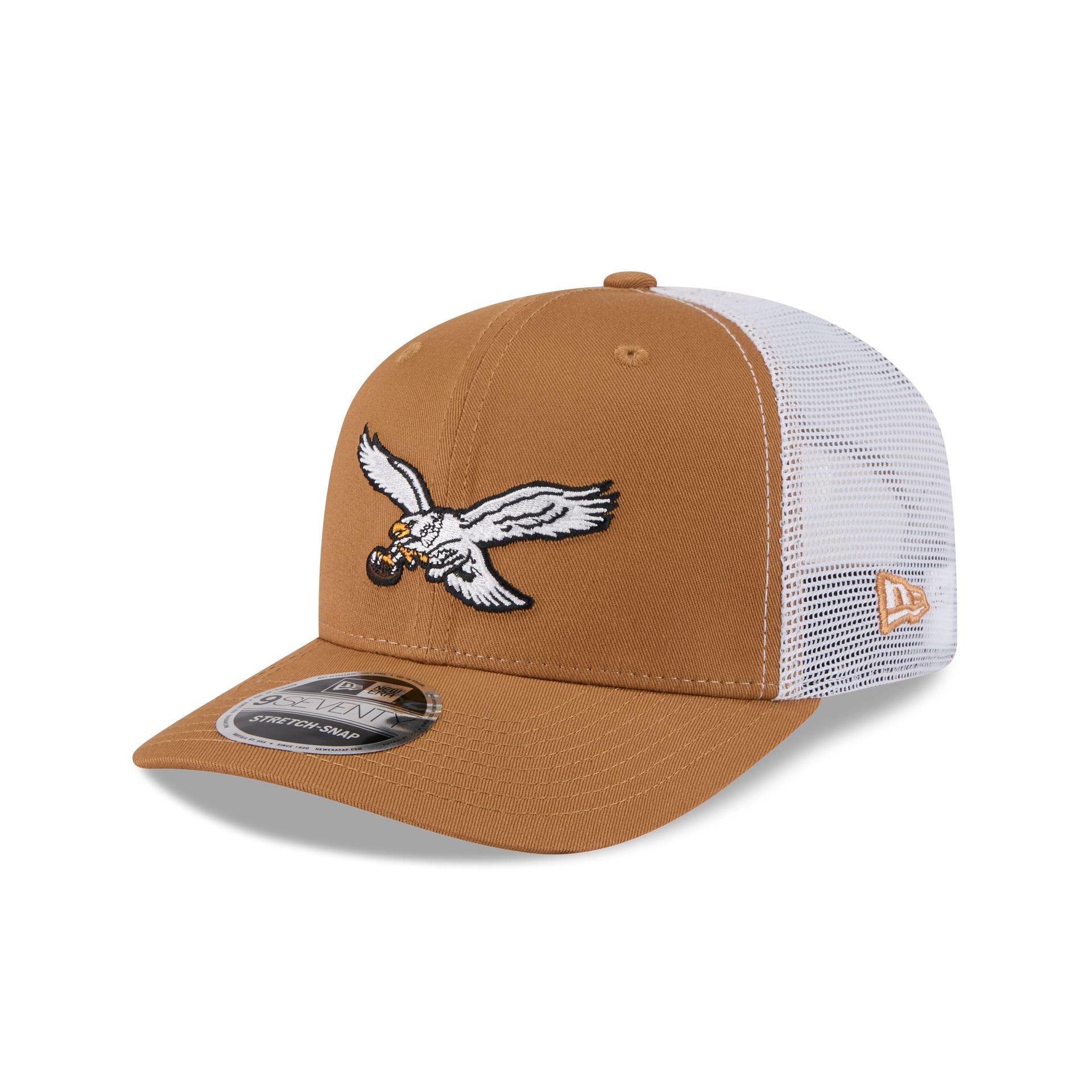Philadelphia Eagles Bronze 9SEVENTY Trucker Hat