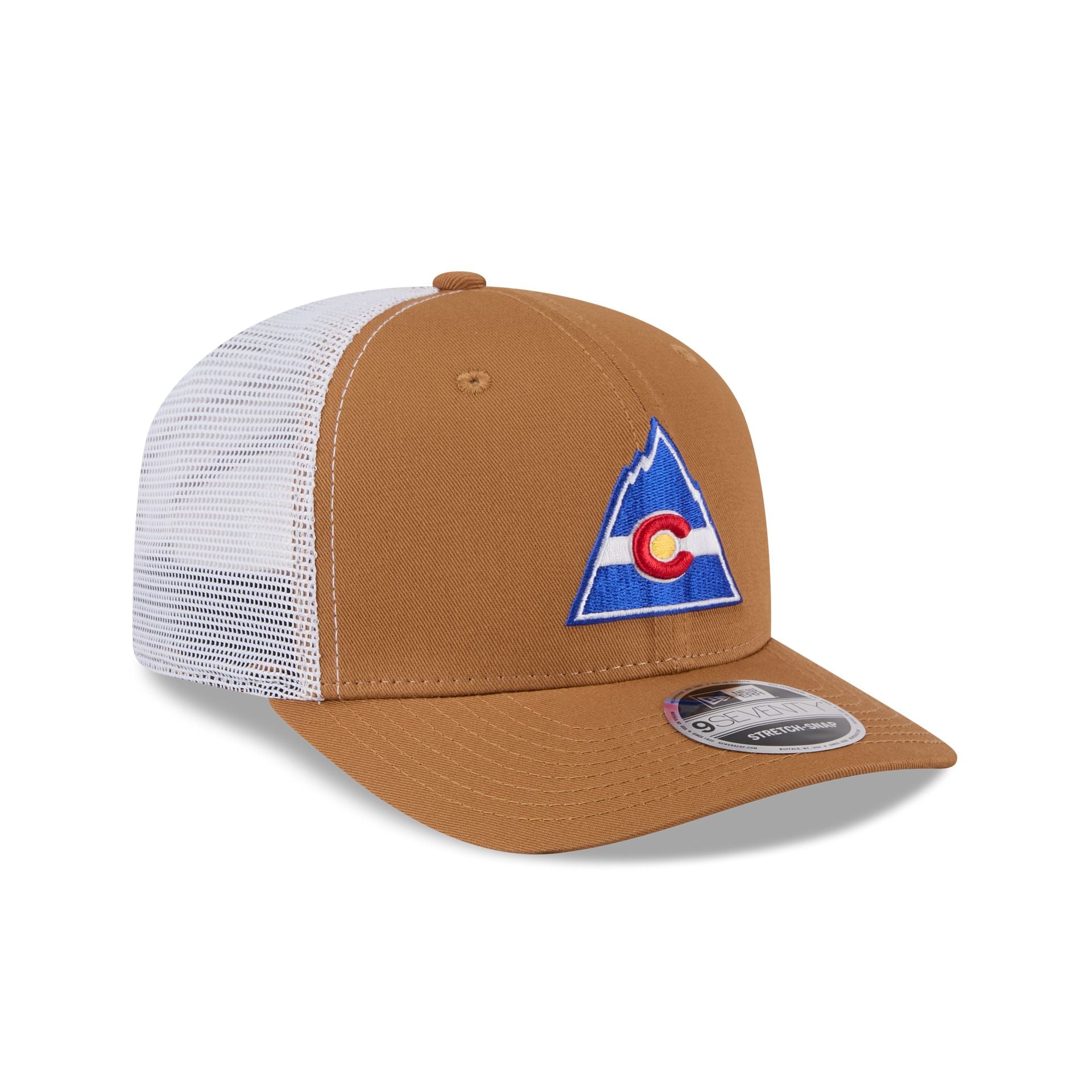 Colorado Rockies Bronze 9SEVENTY Trucker Hat - Image 3