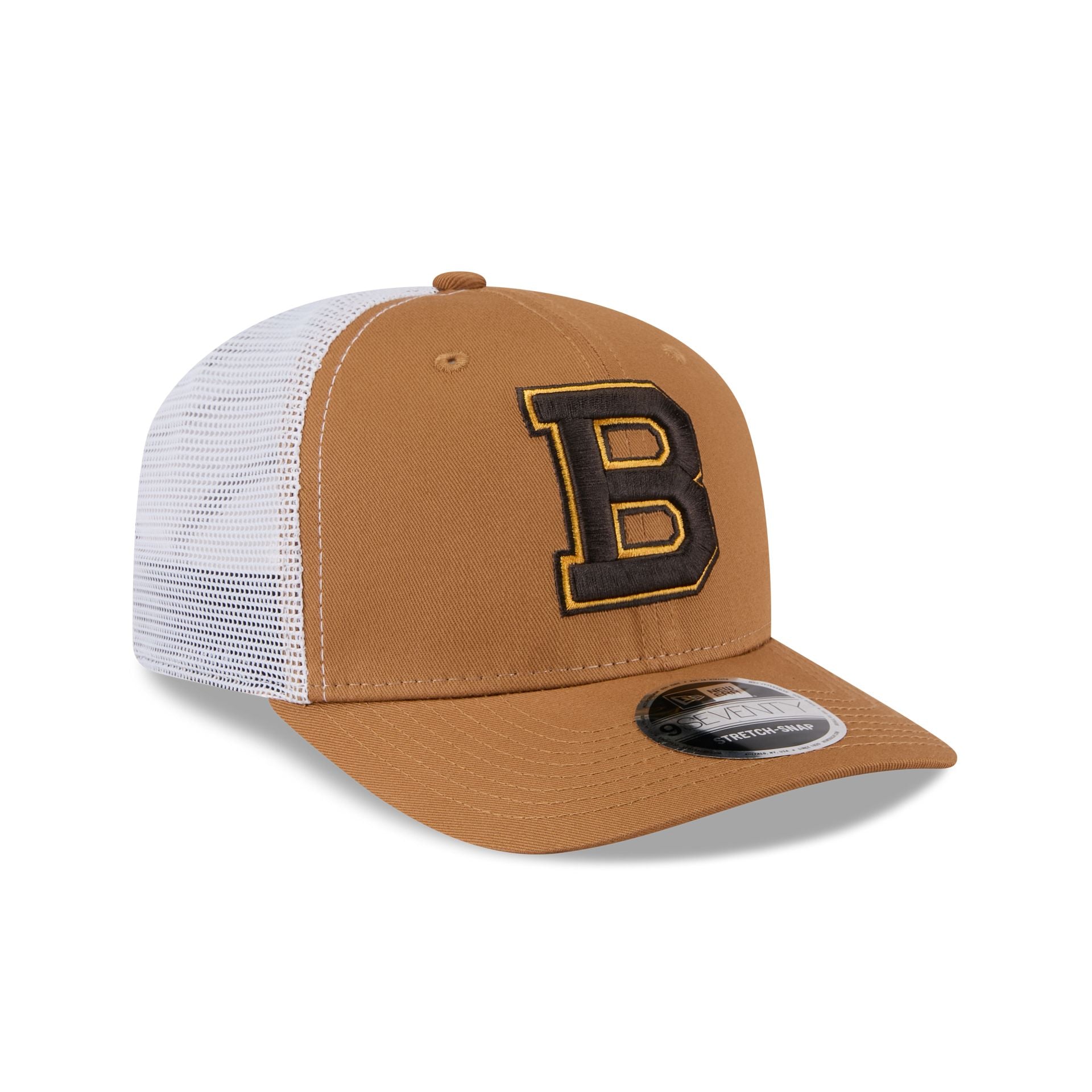 Boston Bruins Bronze 9SEVENTY Trucker Hat - Image 3