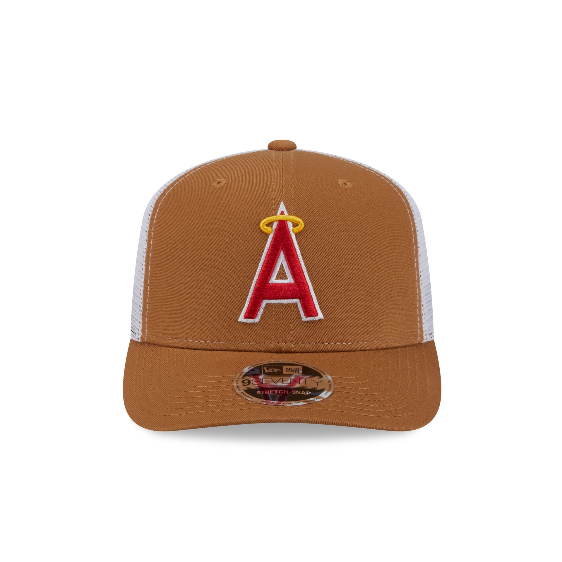 Los Angeles Angels Bronze 9SEVENTY Trucker Hat - Image 2