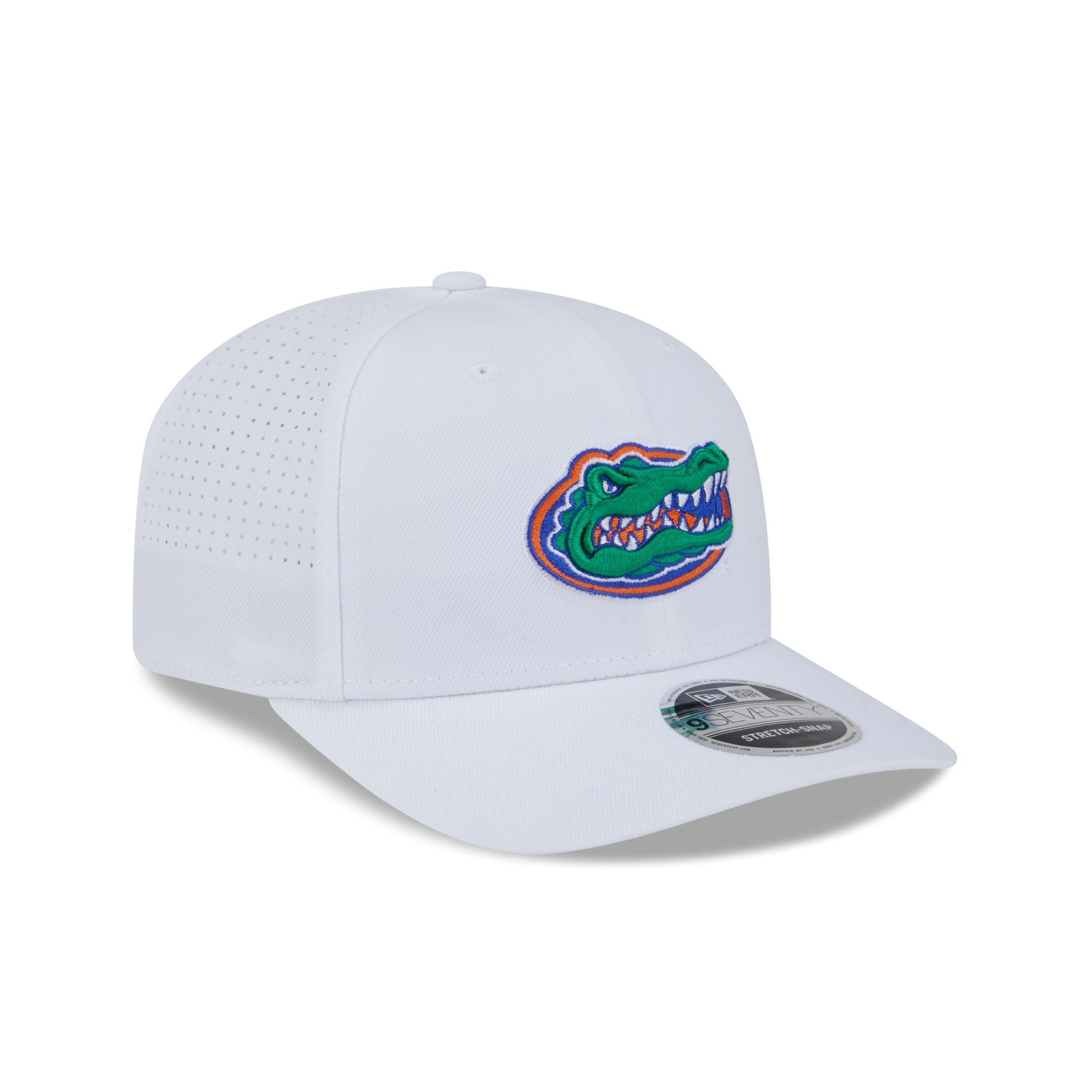 Florida Gators Optic White Performance 9SEVENTY Stretch-Snap Hat - Image 3